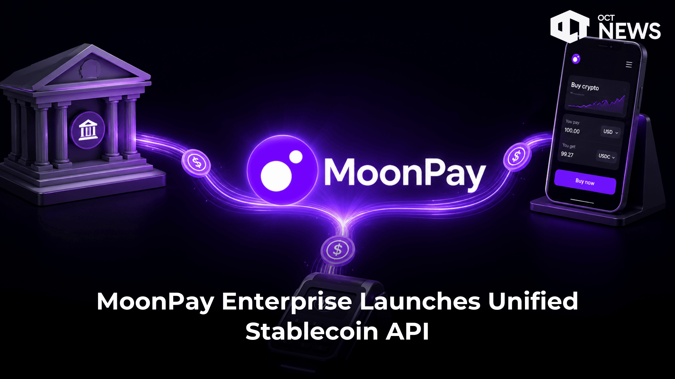 MoonPay Enterprise Launches Unified Stablecoin API