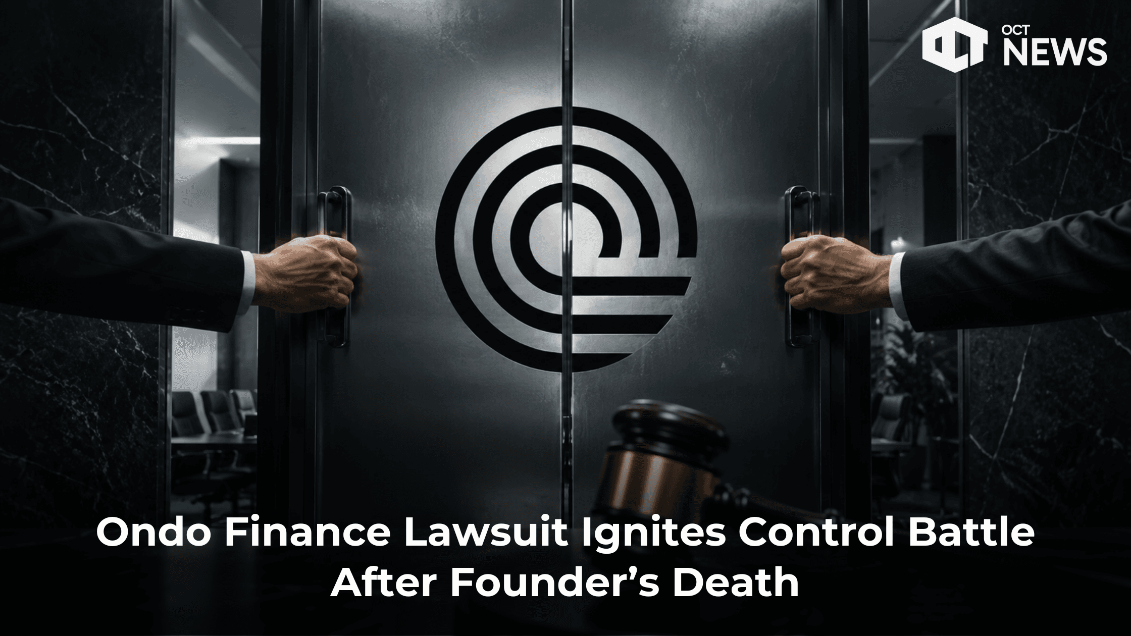 Ondo Finance Lawsuit Ignites Control Battle After Founder’s Death