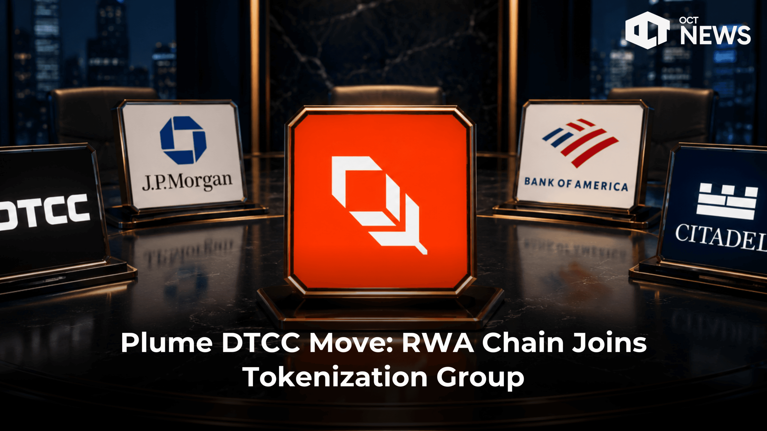 Plume DTCC Move: RWA Chain Joins Tokenization Group