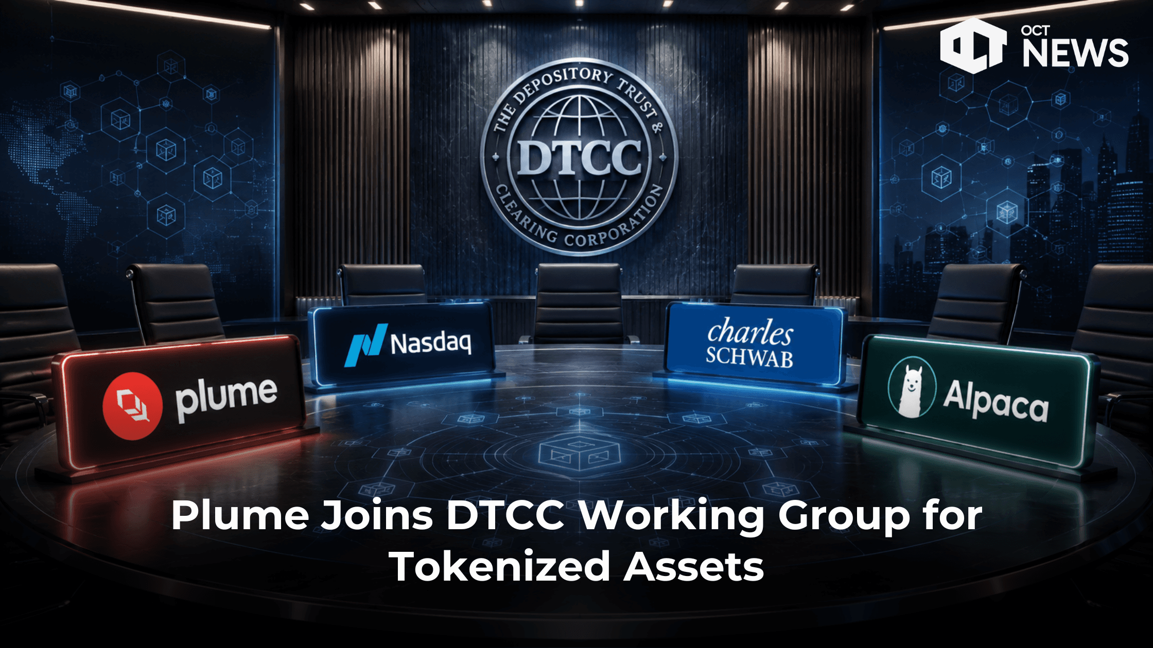 Plume Joins DTCC Working Group for Tokenized Assets