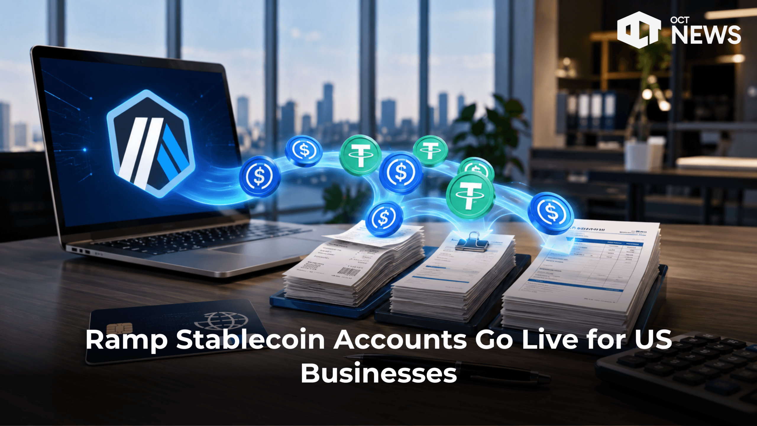 Ramp Stablecoin Accounts Go Live for US Businesses