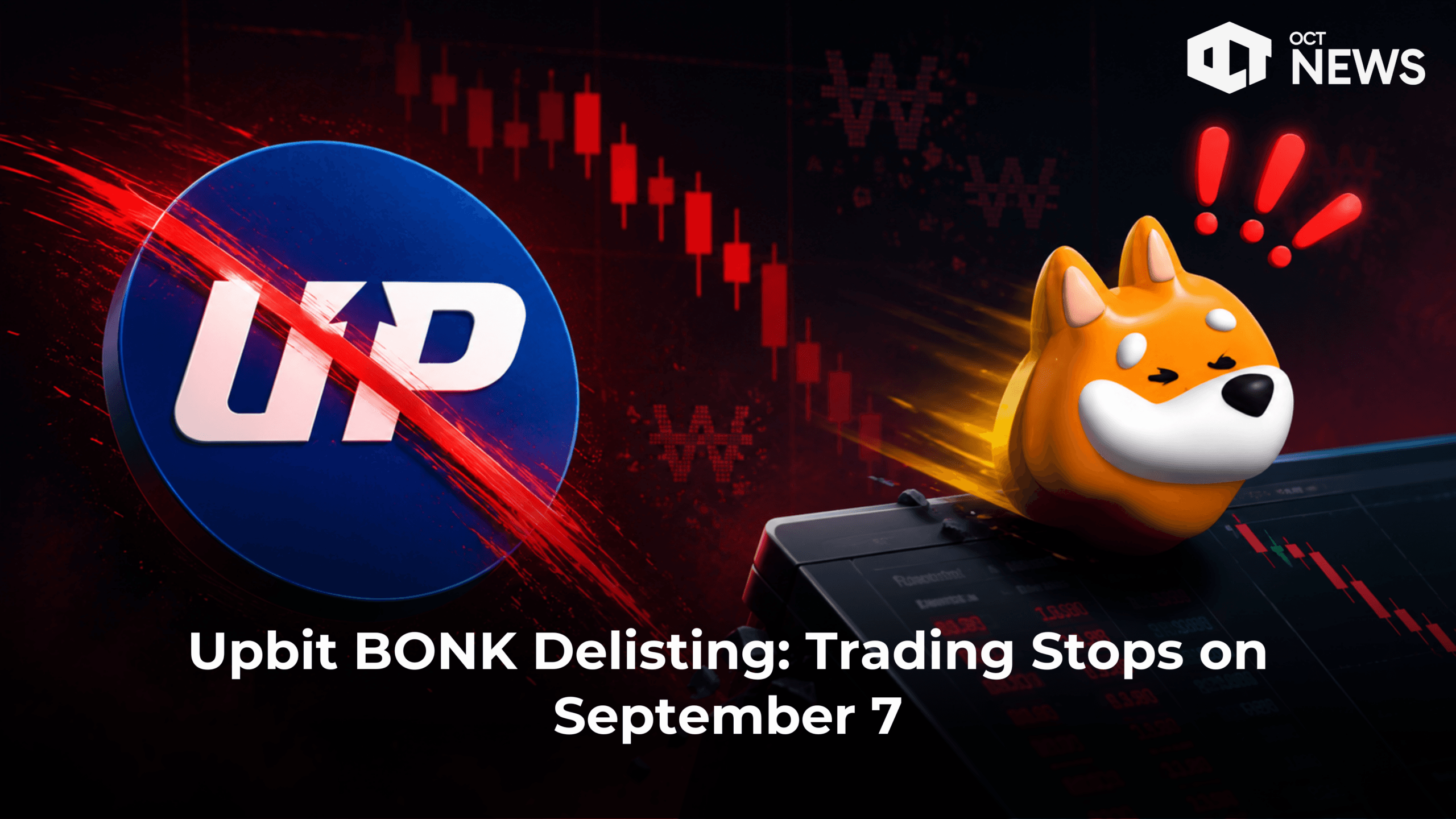 Upbit BONK Delisting: Trading Stops on September 7