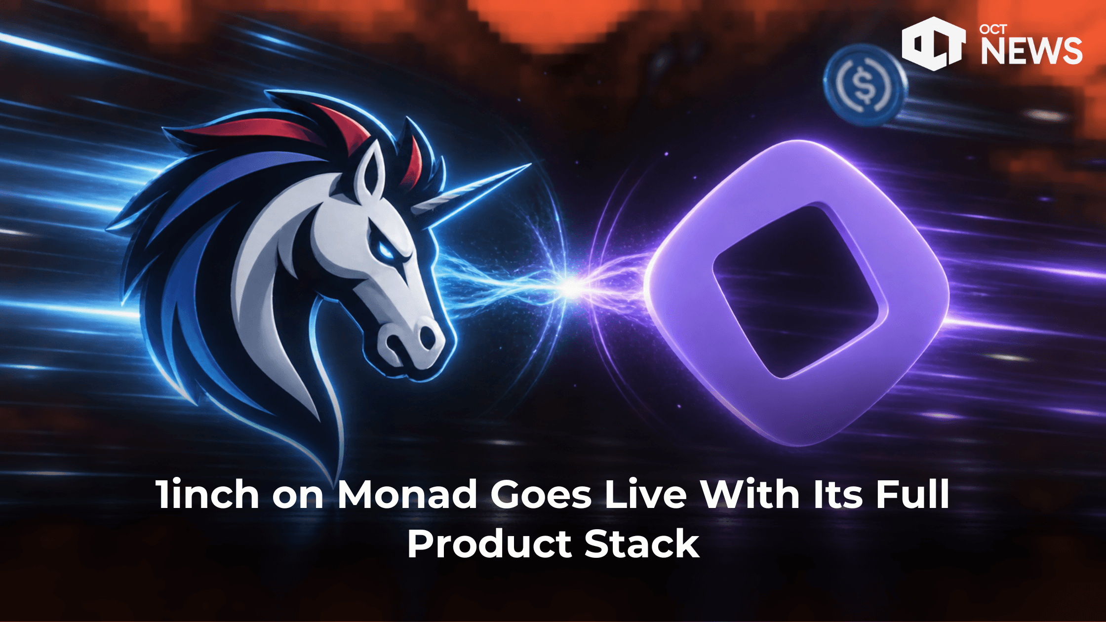 1inch on Monad Goes Live With Its Full Product Stack