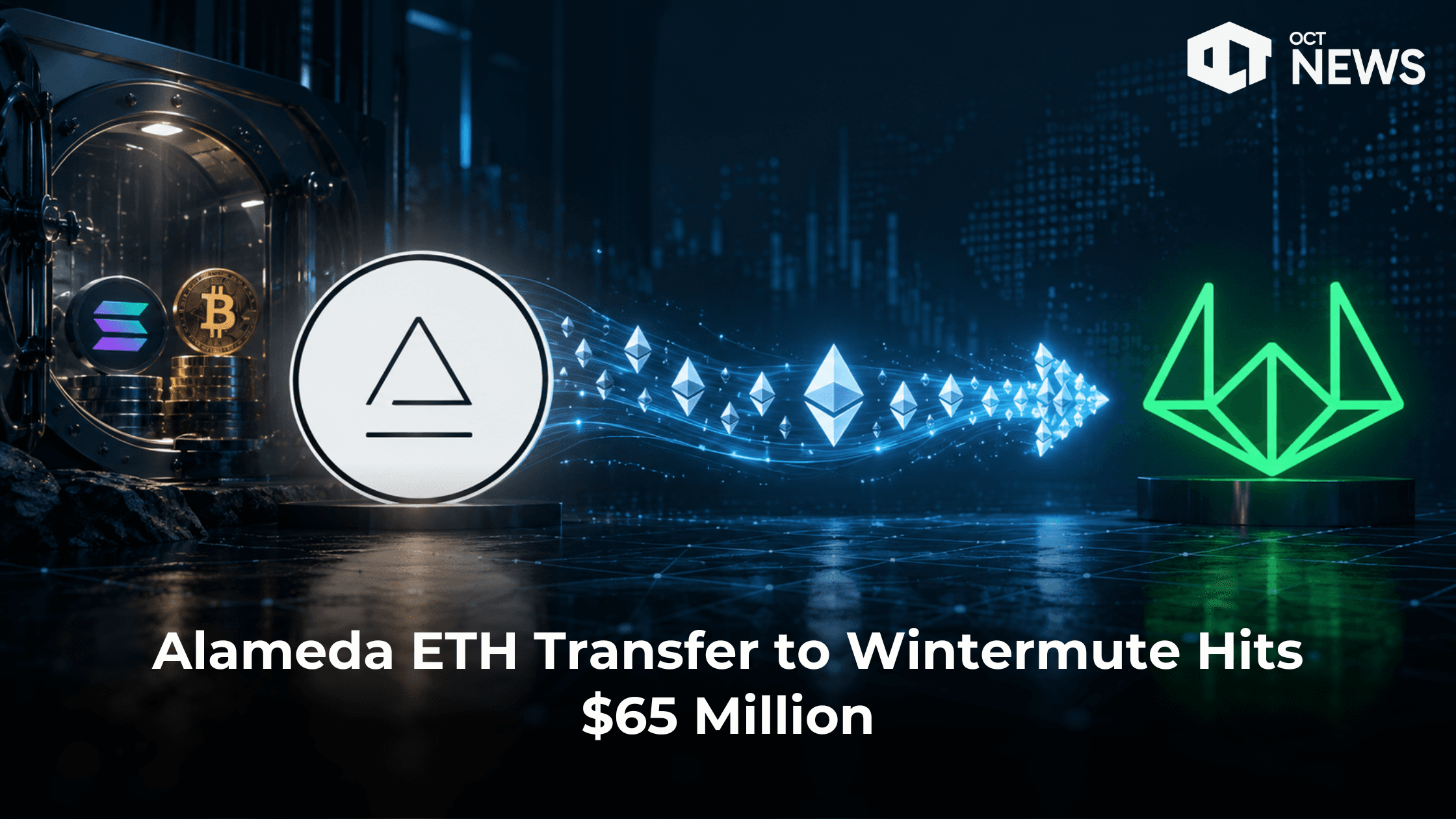 Alameda ETH Transfer to Wintermute Hits $65 Million