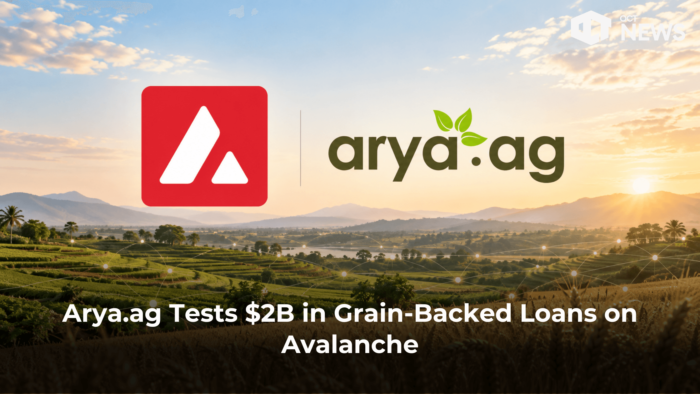 Arya.ag Tests $2B in Grain-Backed Loans on Avalanche
