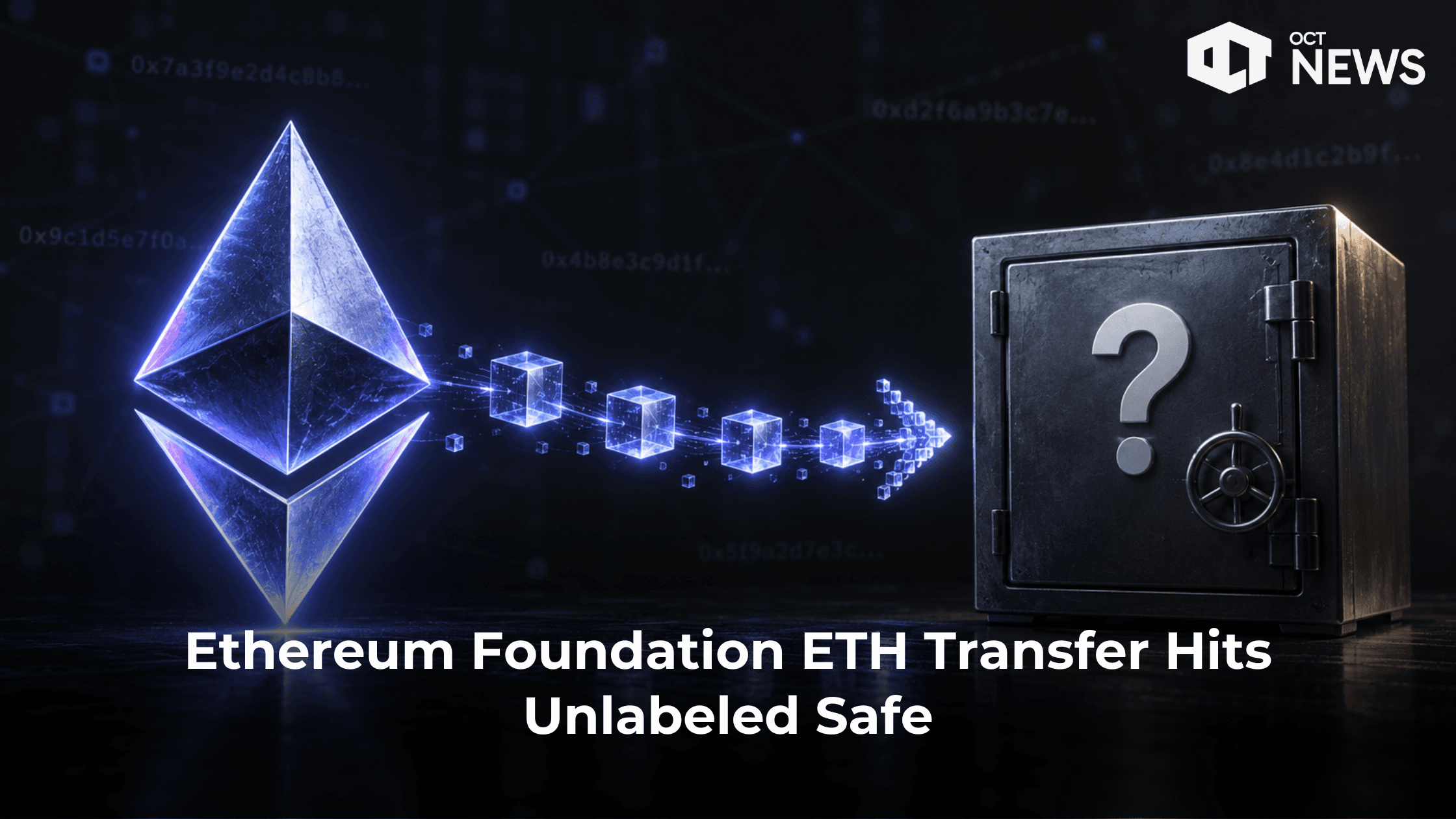 Ethereum Foundation ETH Transfer Hits Unlabeled Safe
