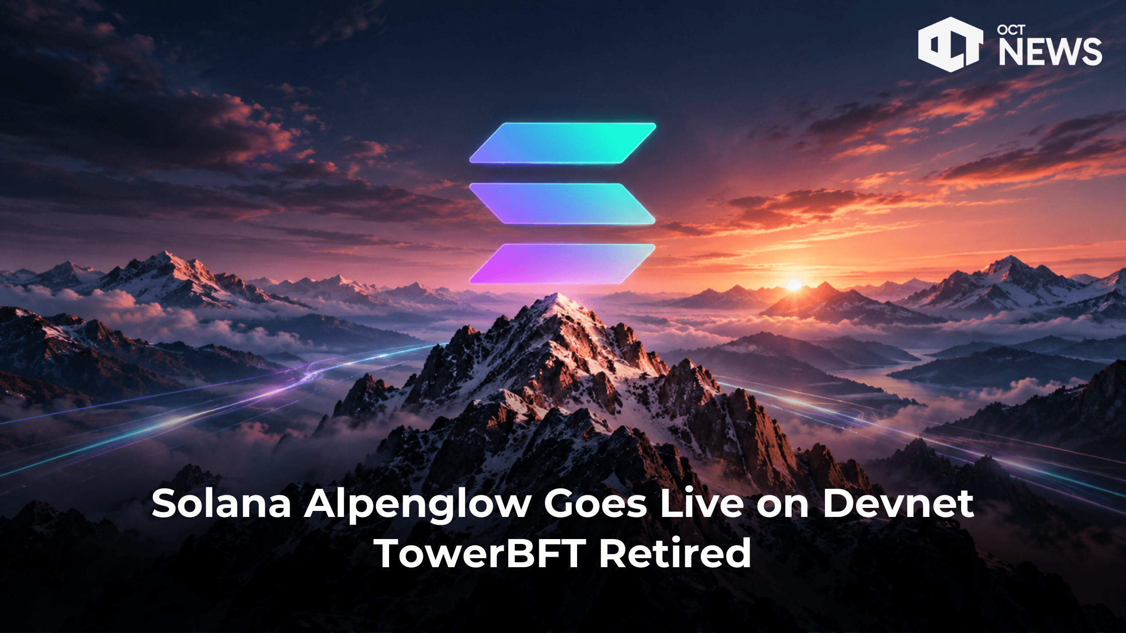 Solana Alpenglow Goes Live on Devnet TowerBFT Retired