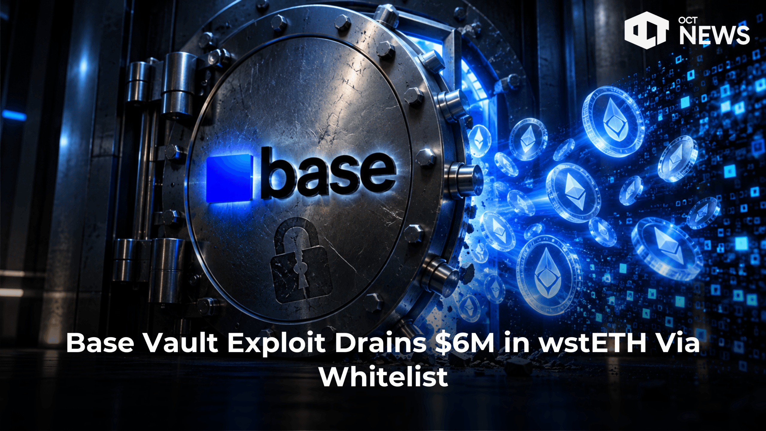 Base Vault Exploit Drains $6M in wstETH Via Whitelist image