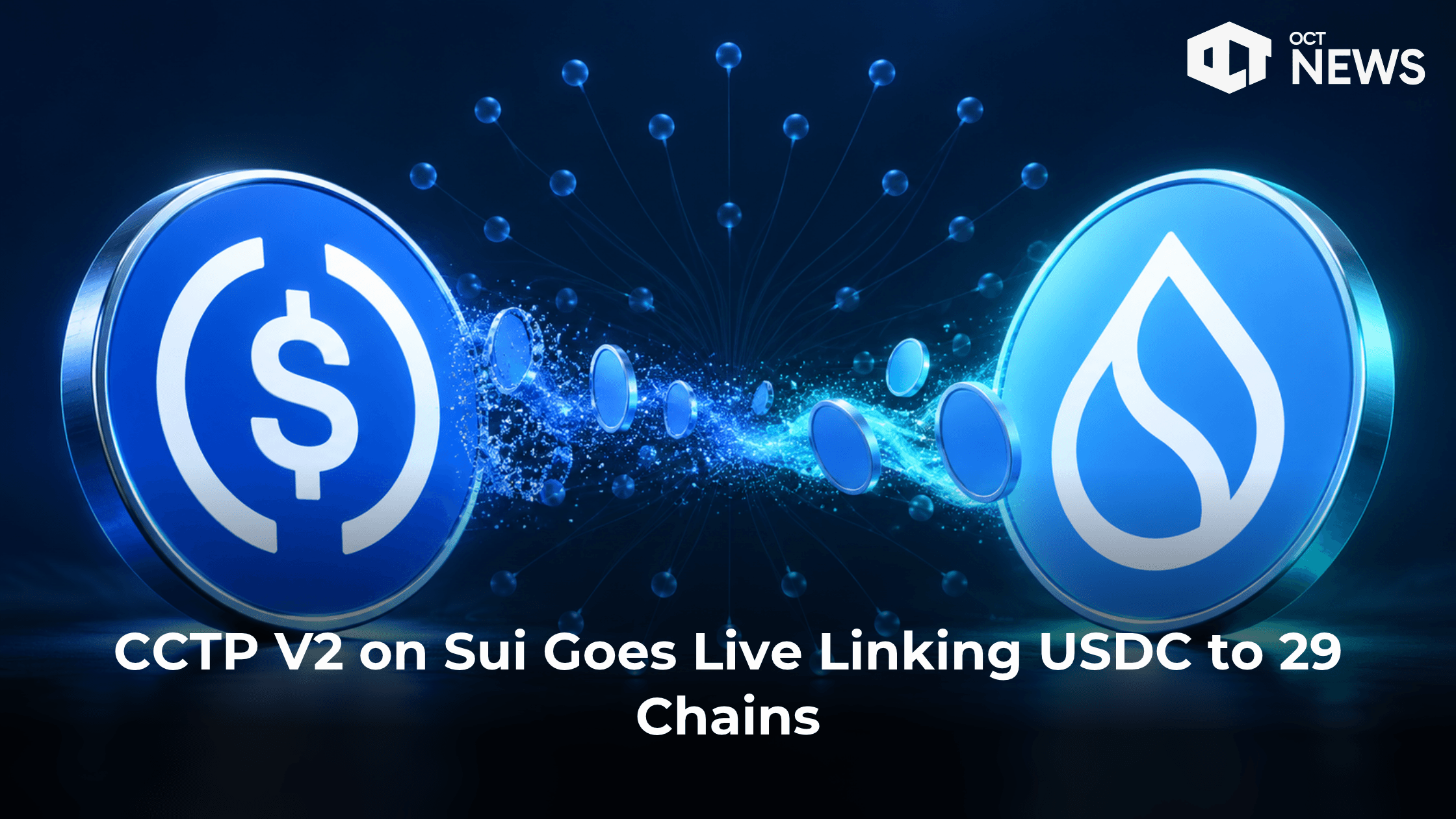 CCTP V2 on Sui Goes Live Linking USDC to 29 Chains