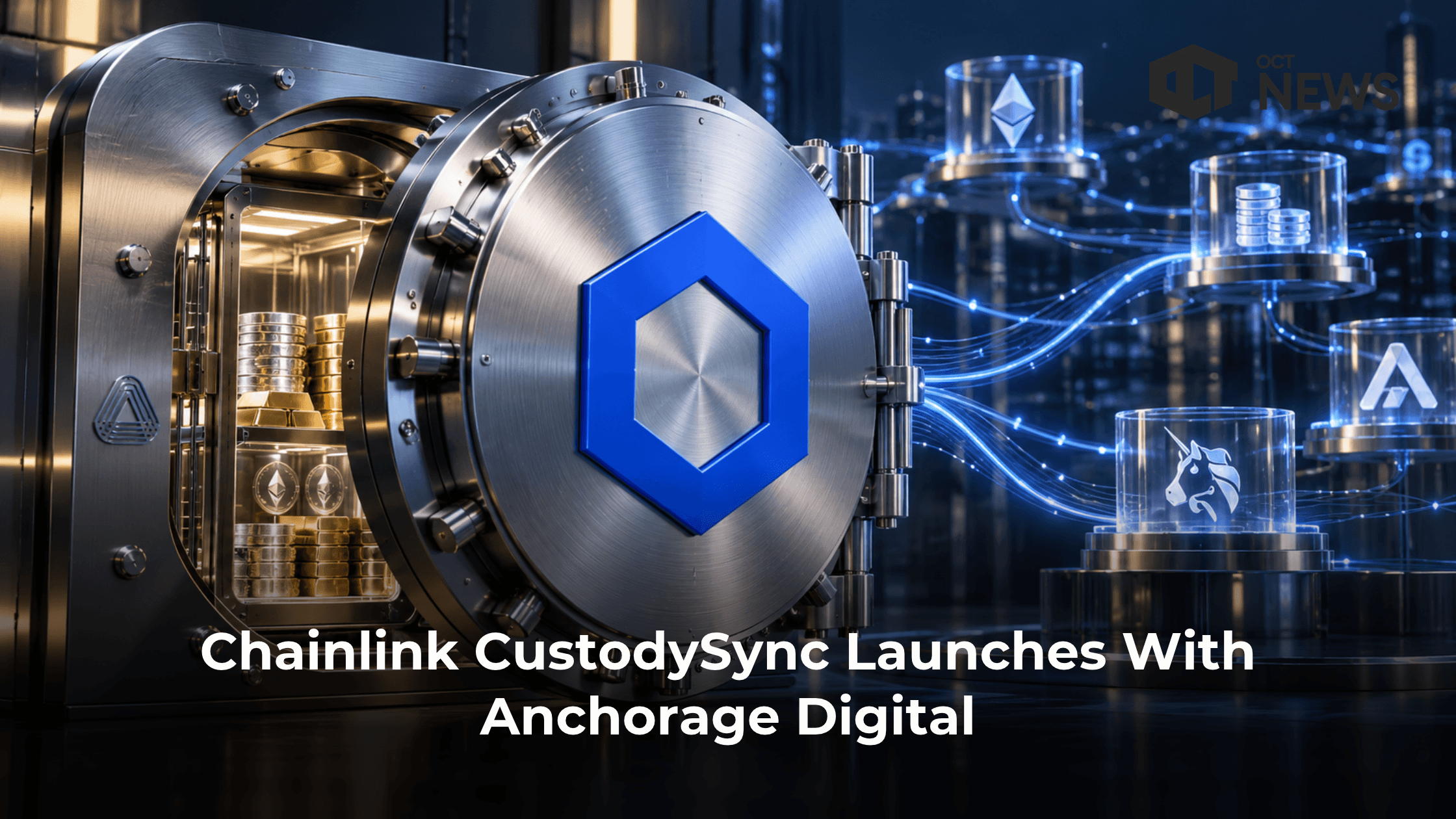 Chainlink CustodySync Launches With Anchorage Digital