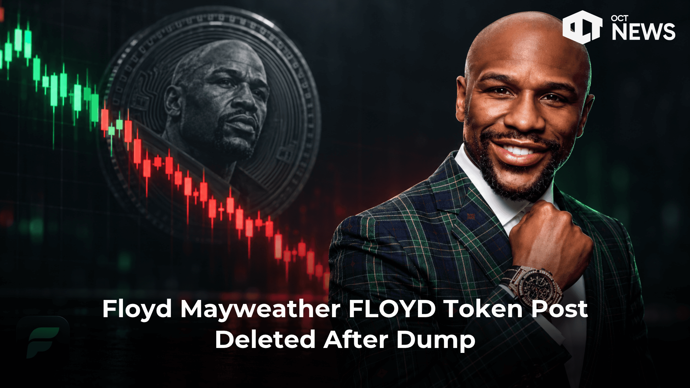 Floyd Mayweather FLOYD Token Post Deleted After Dump