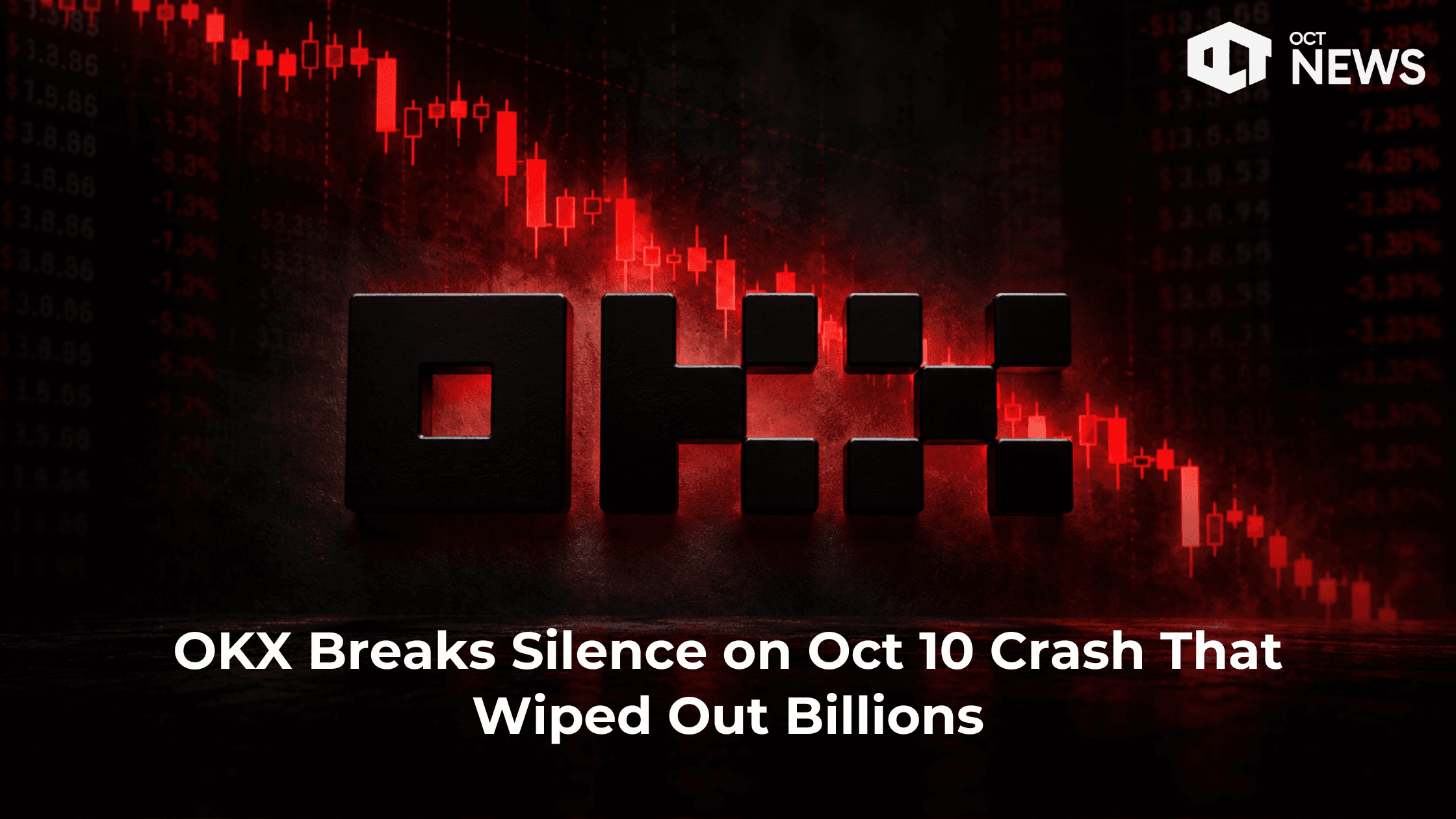 OKX Breaks Silence on Oct 10 Crash That Wiped Out Billions