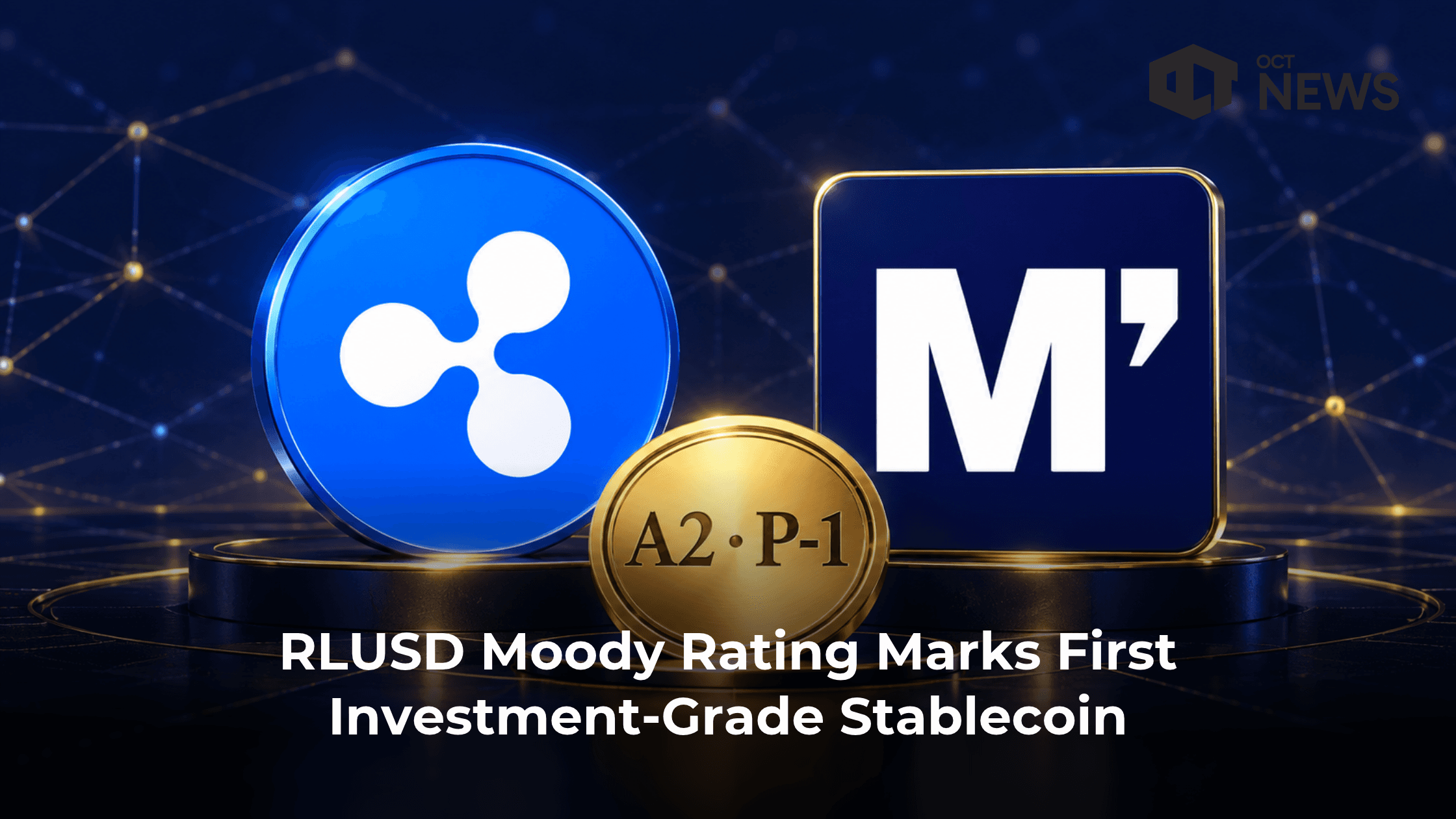 RLUSD Moody Rating Marks First Investment-Grade Stablecoin