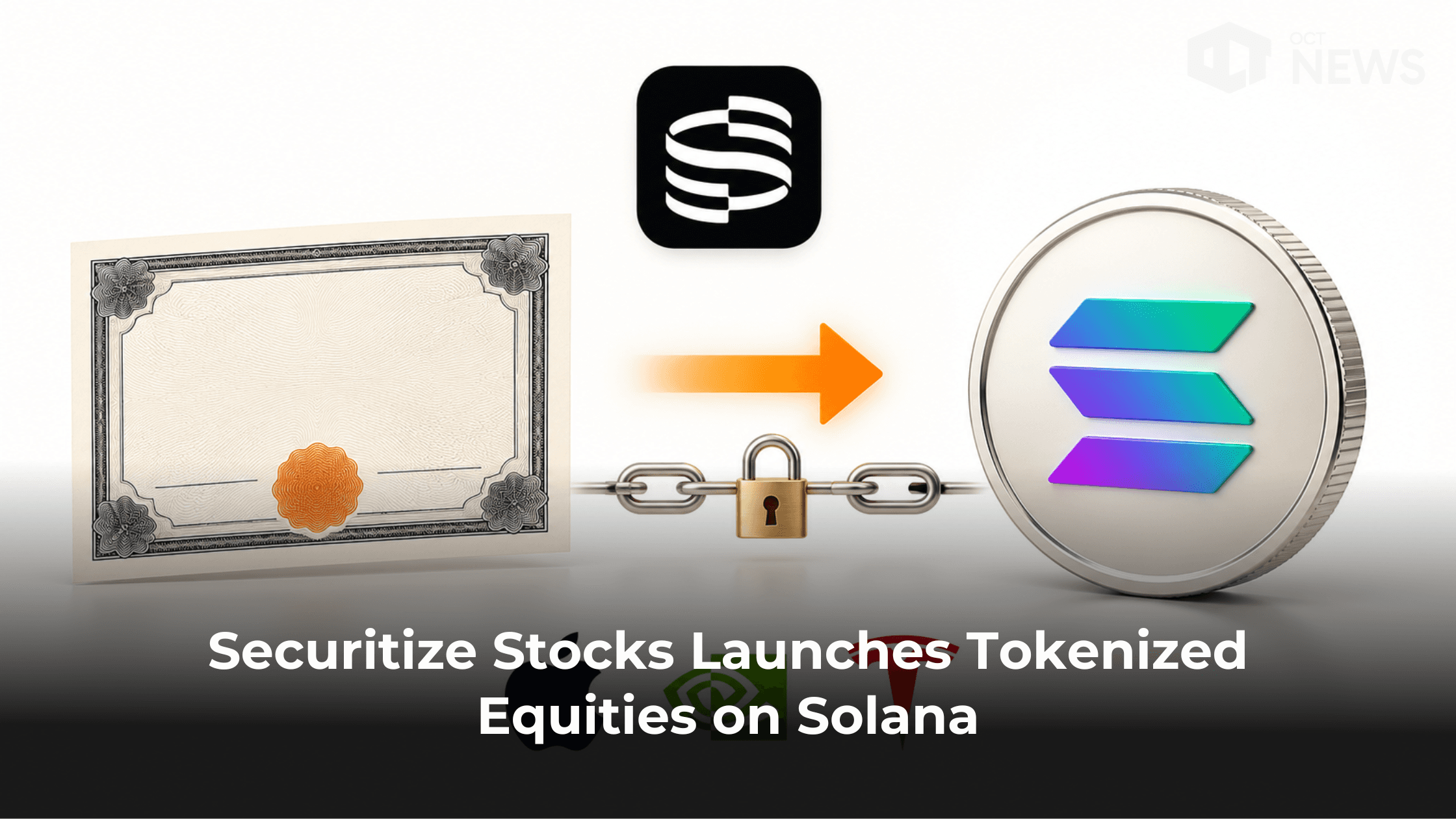 Securitize Stocks Launches Tokenized Equities on Solana