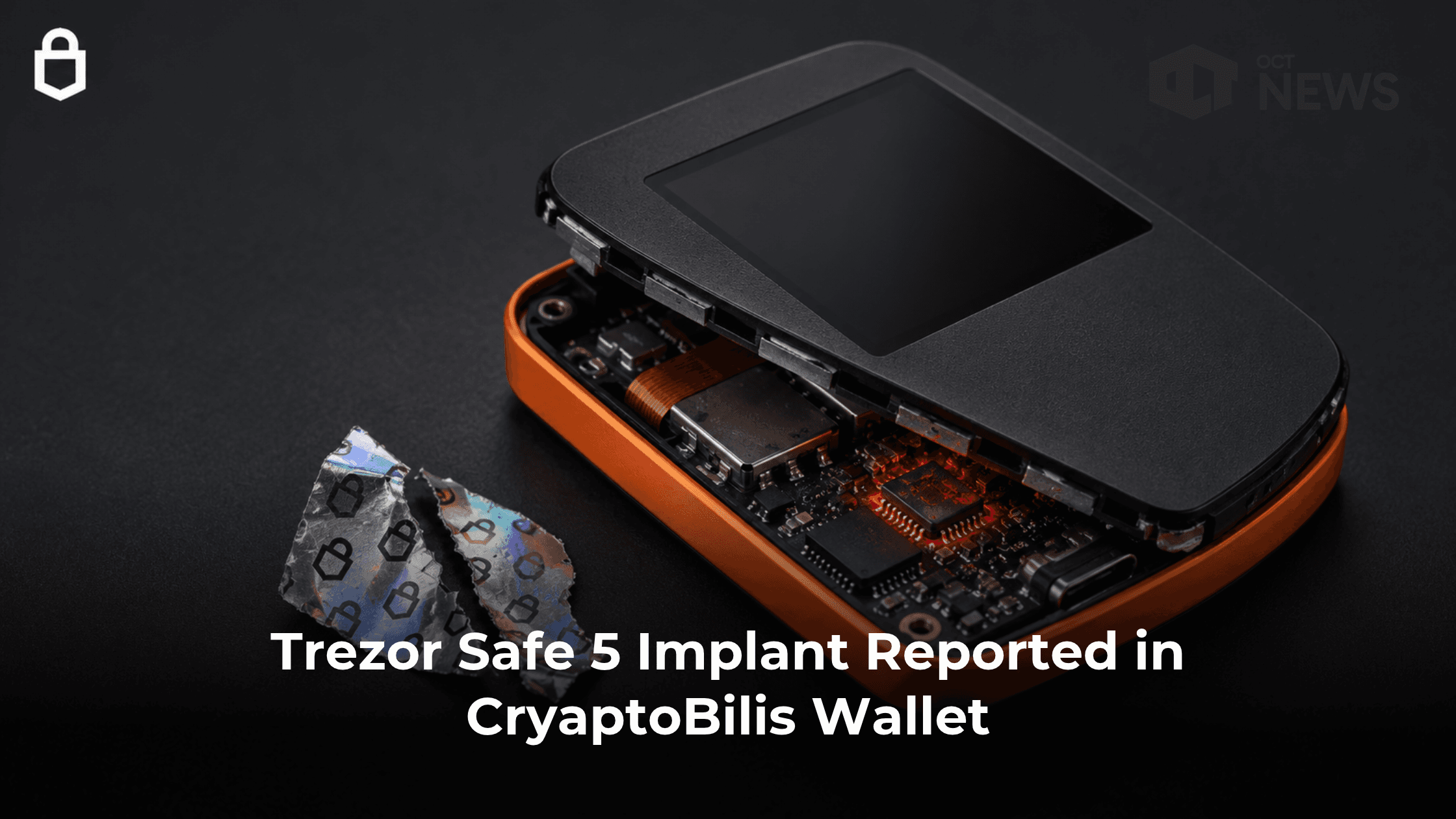 Trezor Safe 5 Implant Reported in CryaptoBilis Wallet