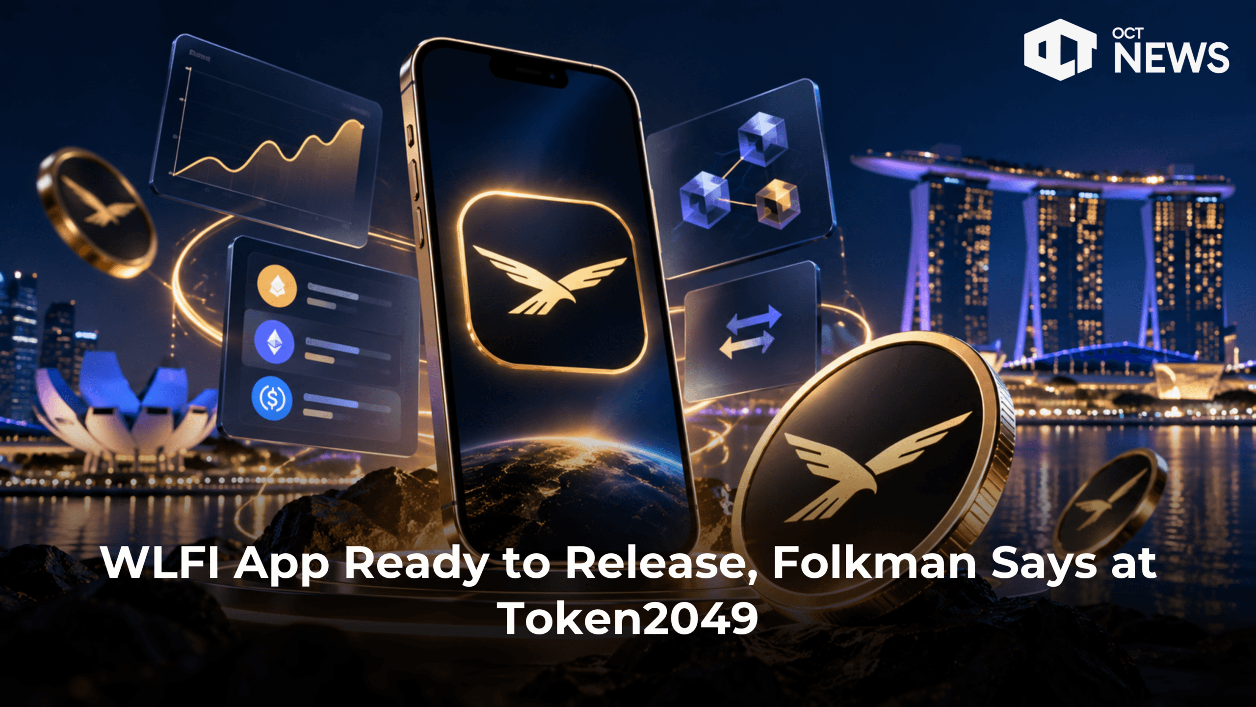 WLFI App Ready to Release, Folkman Says at Token2049
