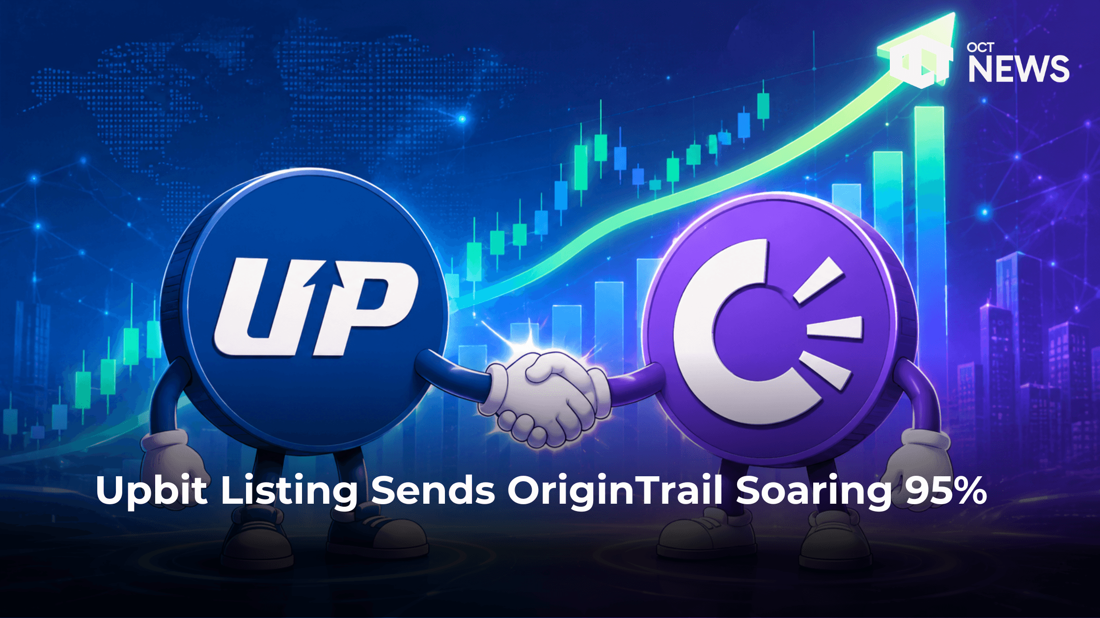 Upbit Listing Sends OriginTrail Soaring 95%