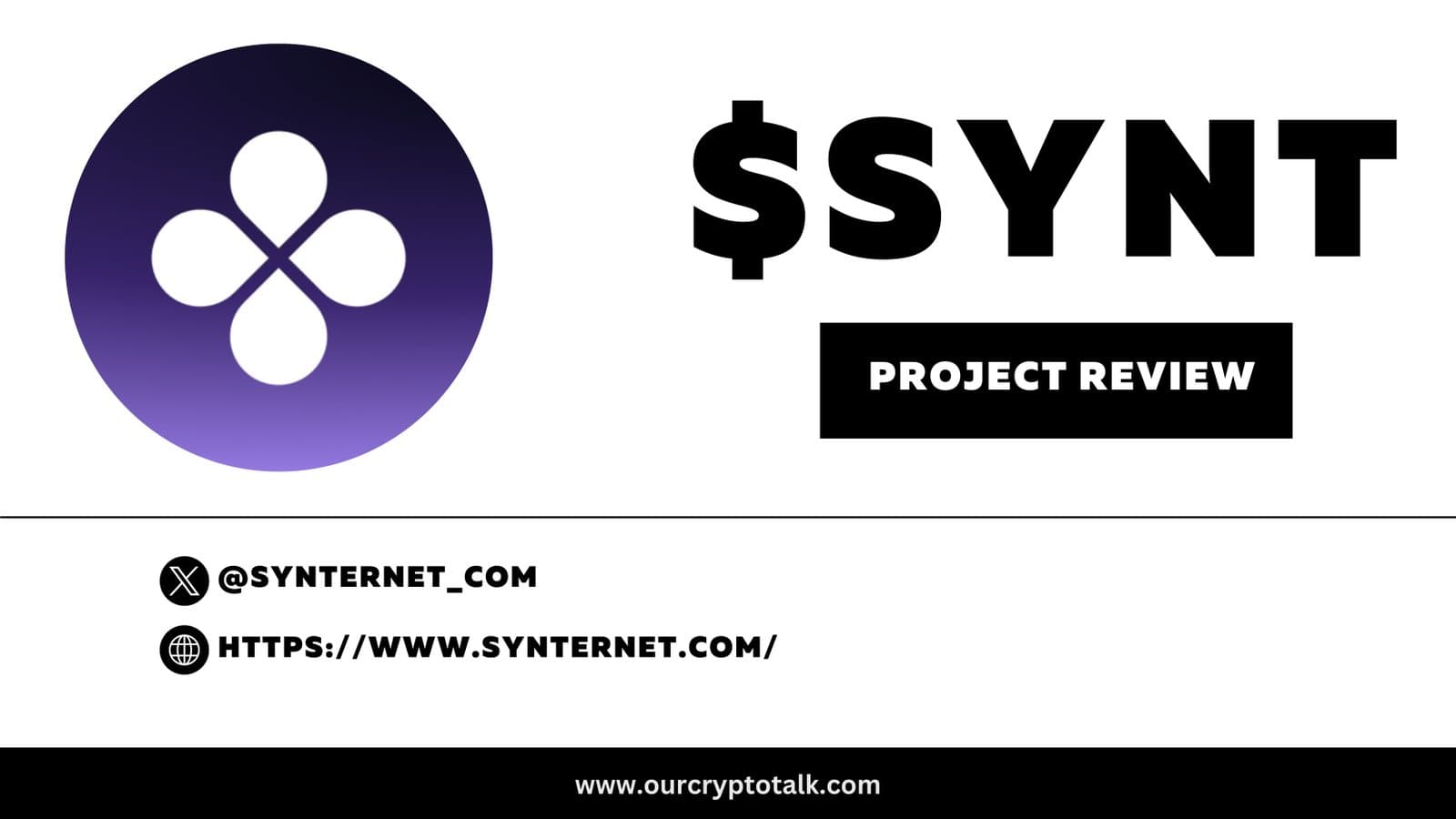 CRYPTO REVIEW : Synternet ($SYNT)