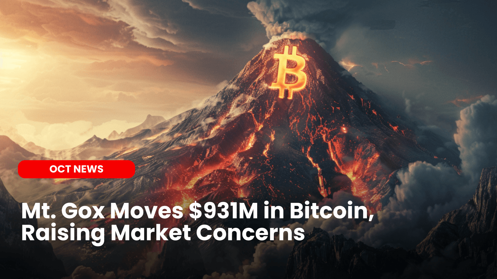 Mt. Gox Moves $931M in Bitcoin, Raising Market Concerns