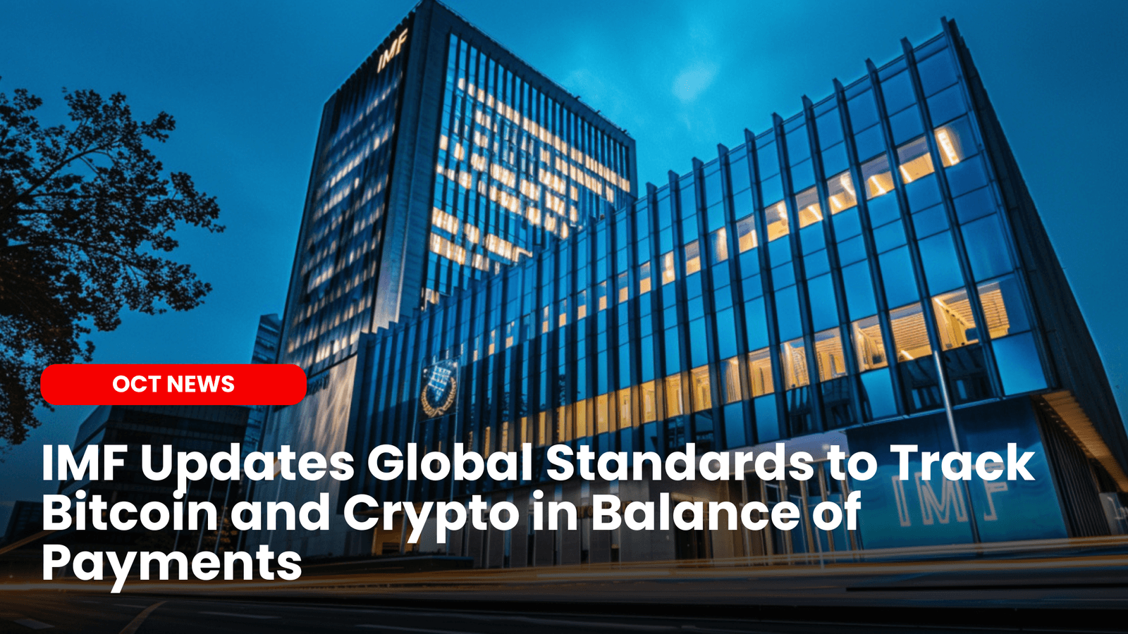 IMF Updates Global Standards to Track Bitcoin and Crypto in Balance of Payments image