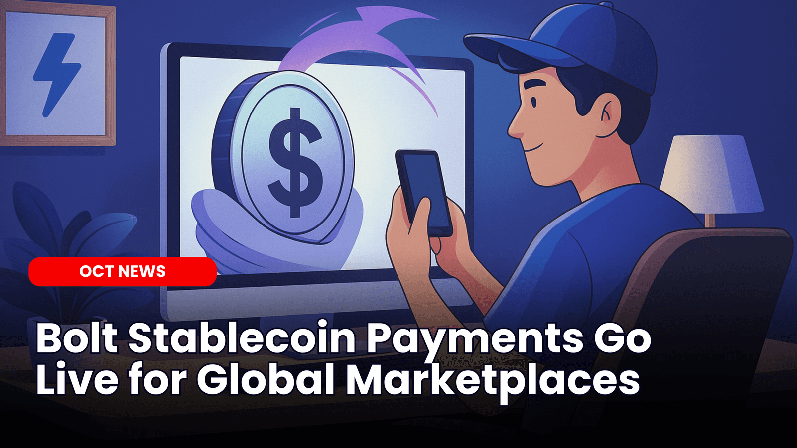 Bolt Stablecoin Payments Go Live for Global Marketplaces image