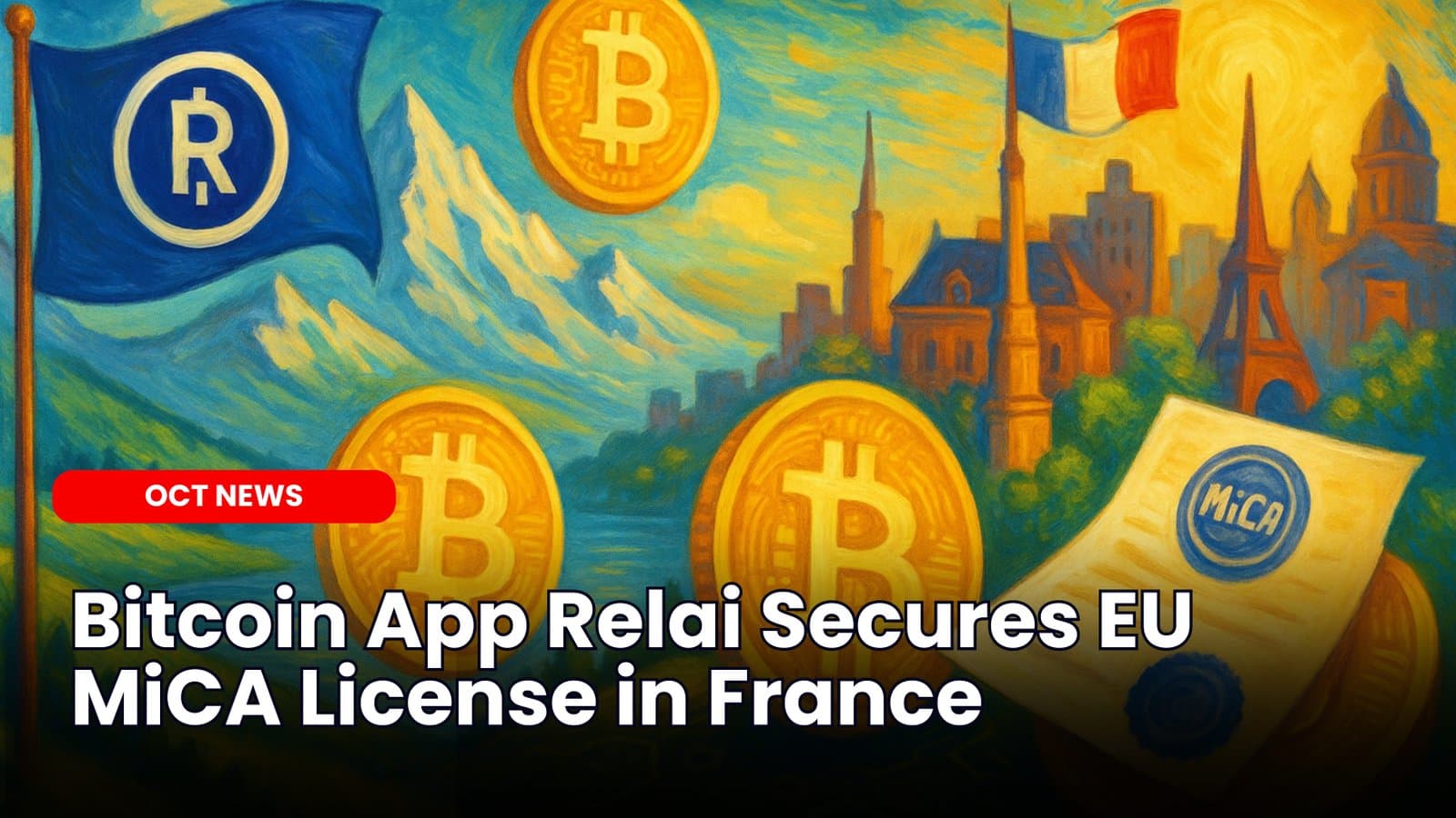 Bitcoin App Relai Secures EU MiCA License in France