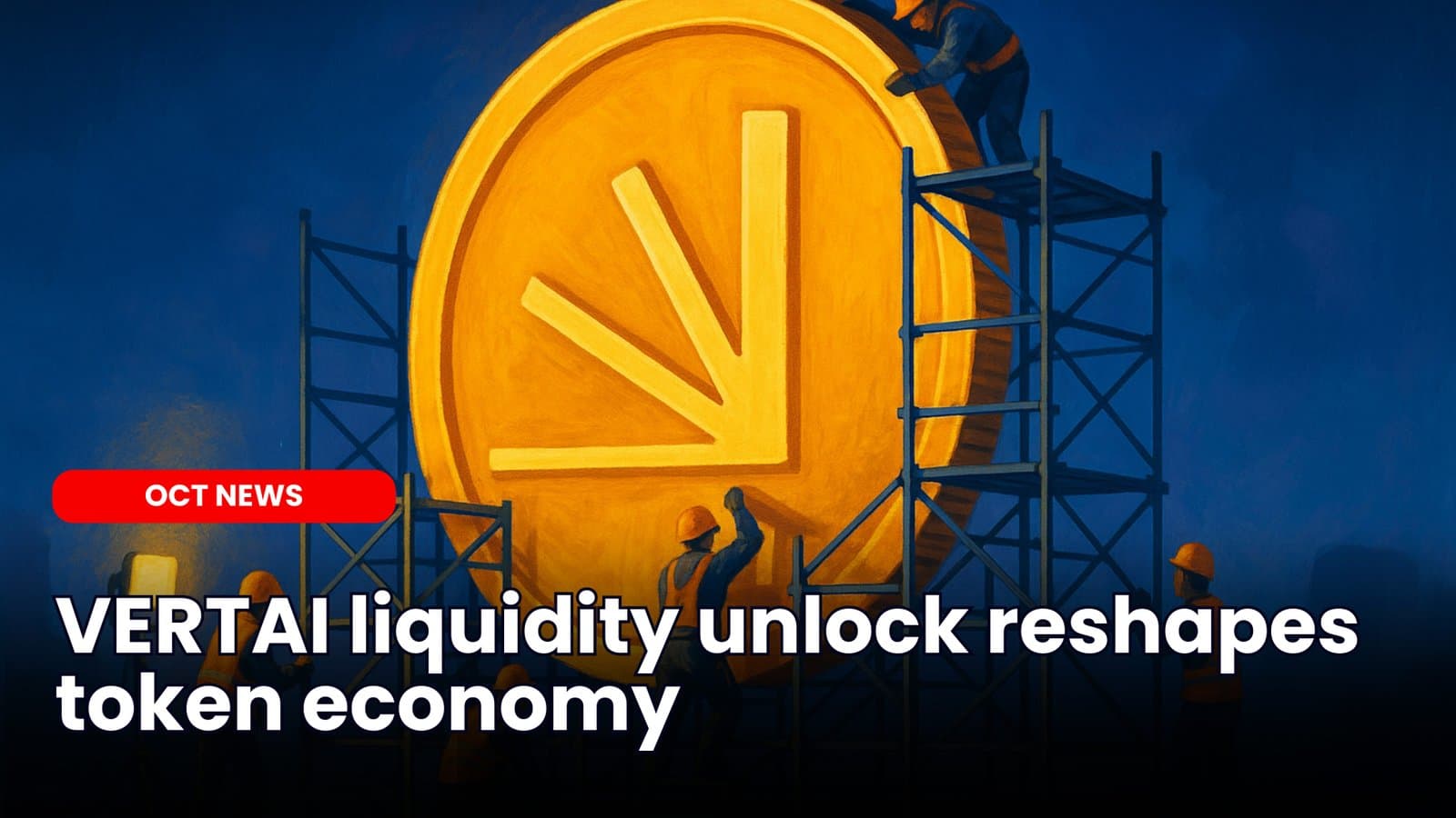 VERTAI liquidity unlock reshapes token economy