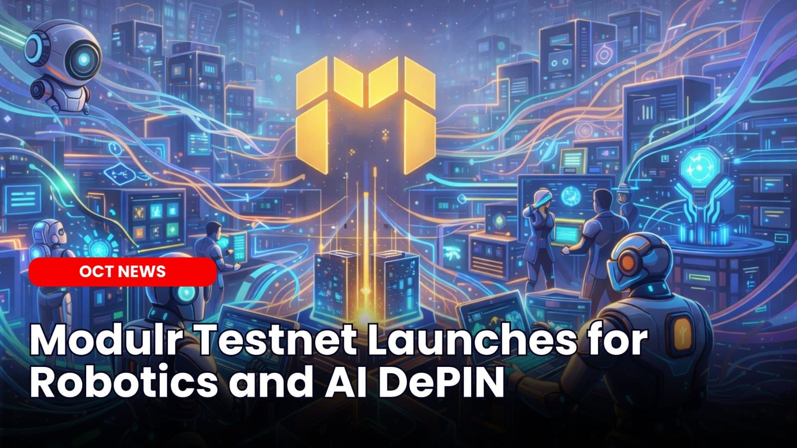 Modulr Testnet Launches for Robotics and AI DePIN