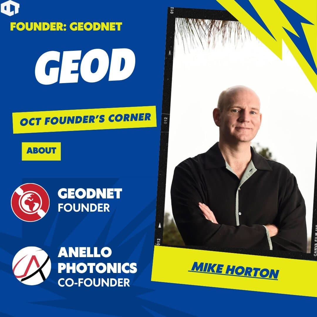 Who Is Mike Horton? GEODNET Founder and DePIN Infrastructure Builder Explained image