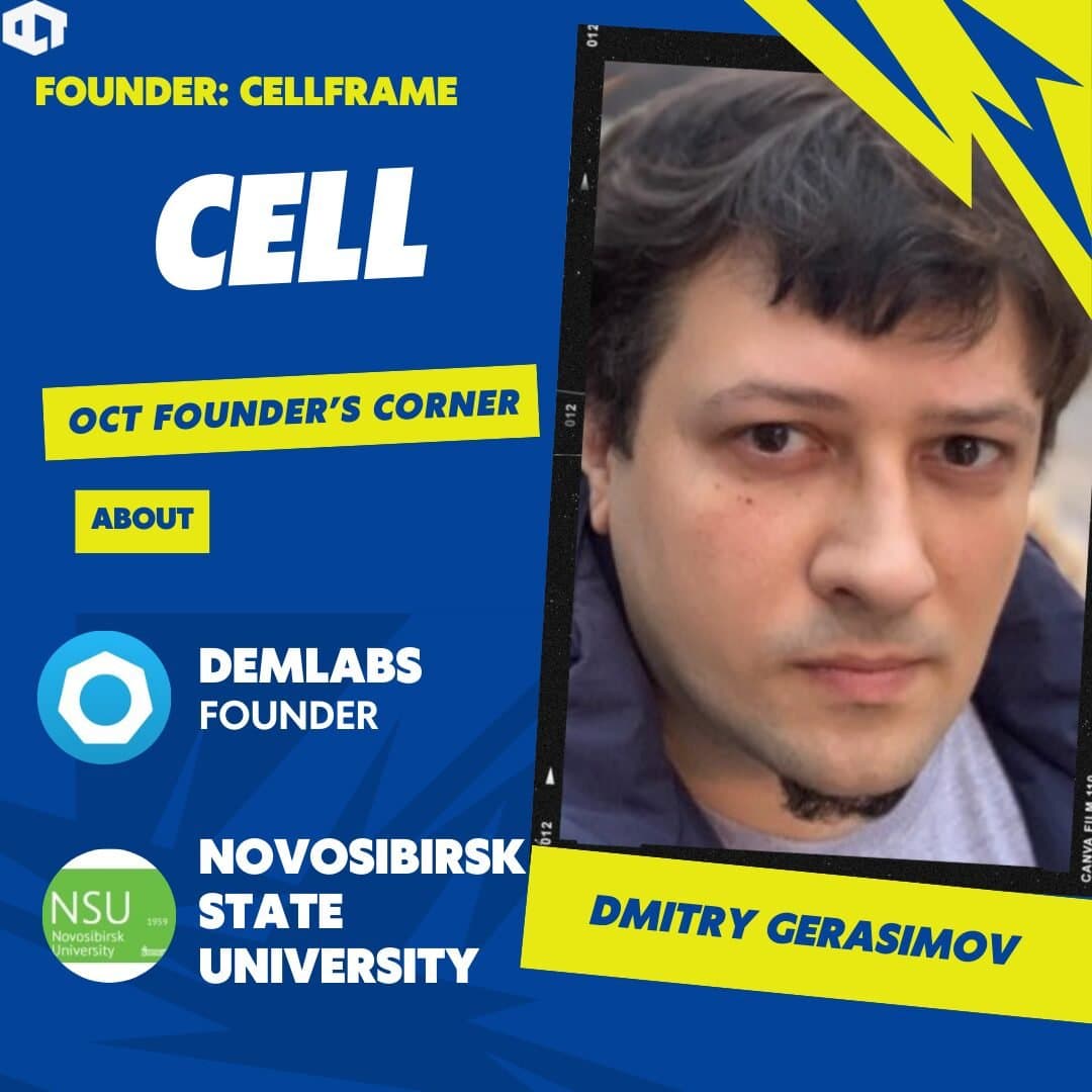 Who Is Dmitry Gerasimov? CellFrame Founder and Blockchain Infrastructure Builder Explained image