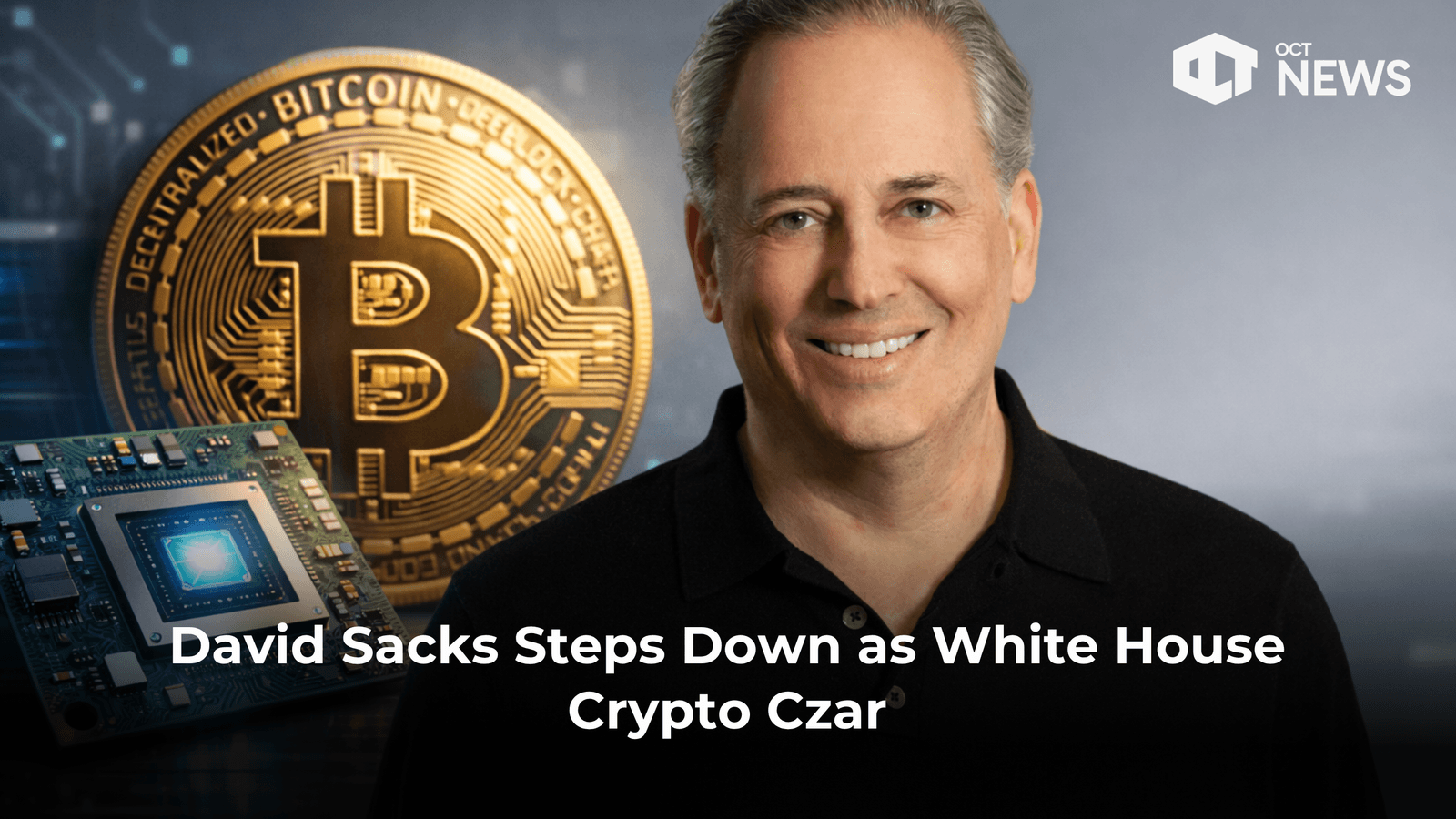 David Sacks Steps Down as White House Crypto Czar image