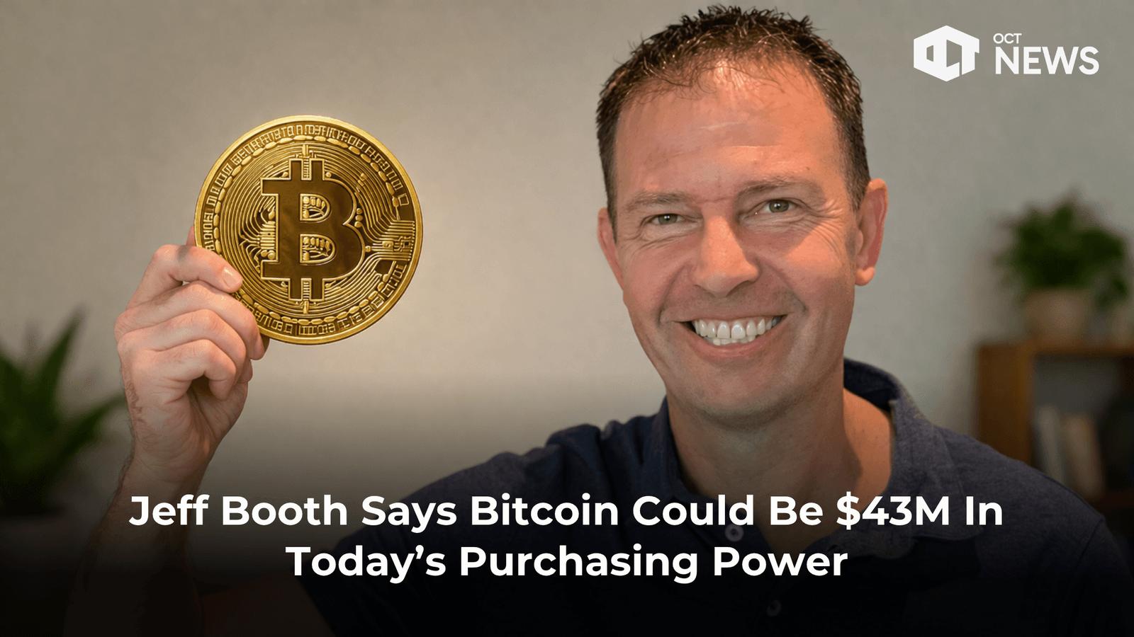 Jeff Booth Says Bitcoin Could Be $43M In Today’s Purchasing Power image