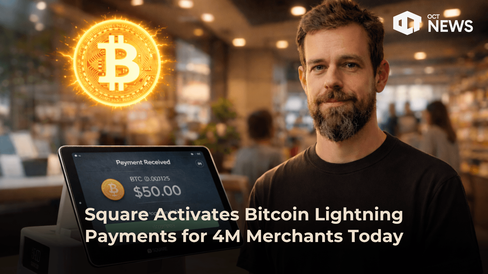 Square Activates Bitcoin Lightning Payments for 4M Merchants Today