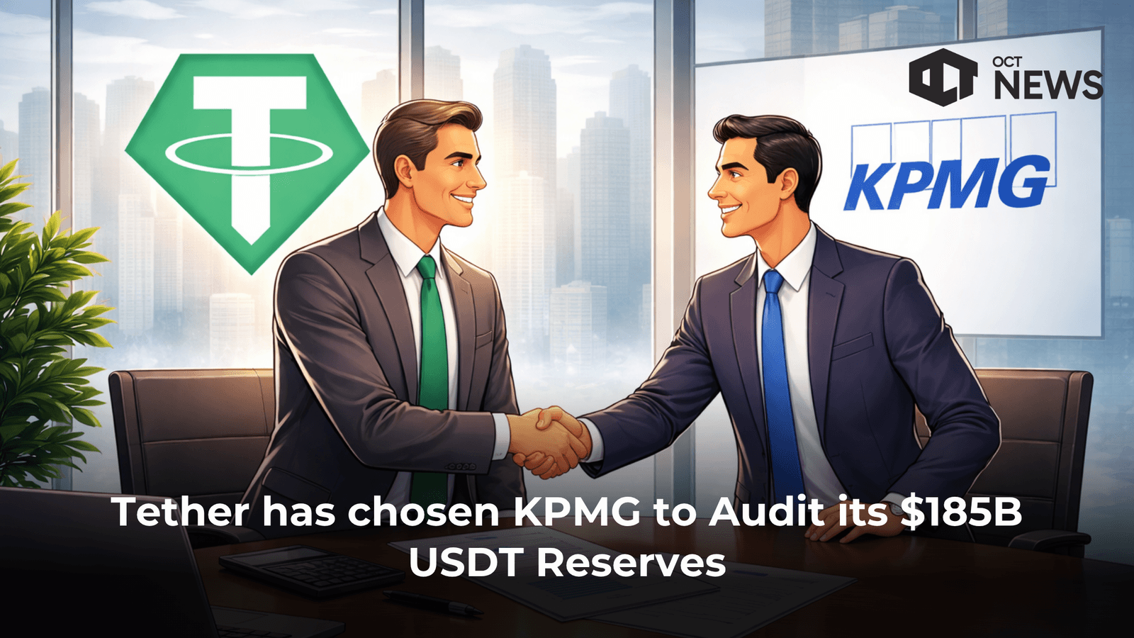 Tether has chosen KPMG to Audit its $185B USDT Reserves