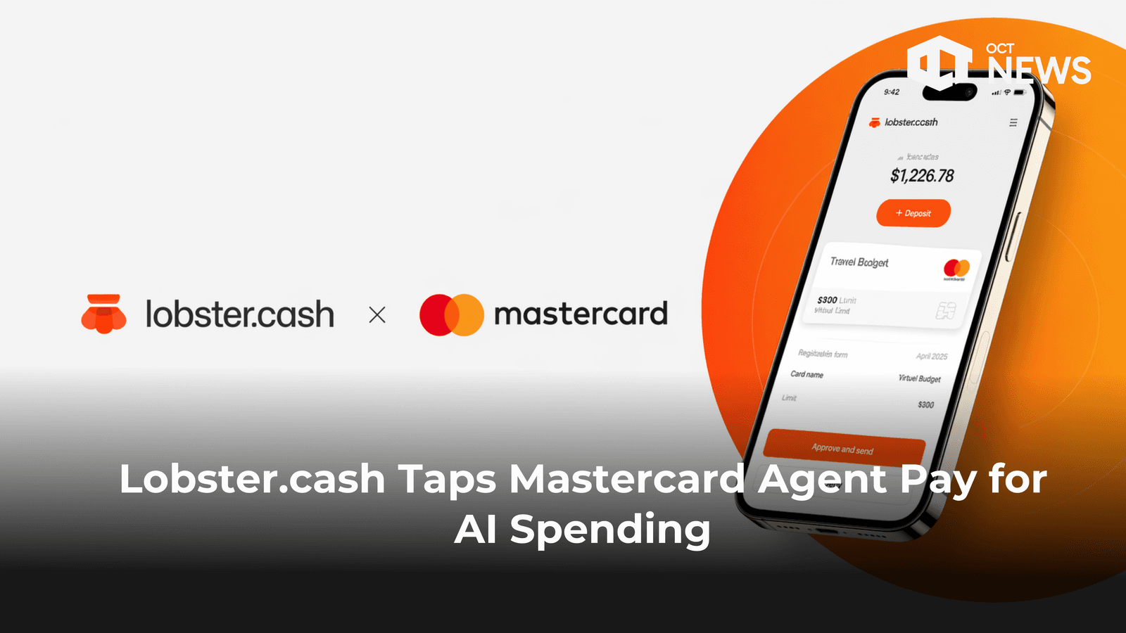 Lobster.cash Taps Mastercard Agent Pay for AI Spending image