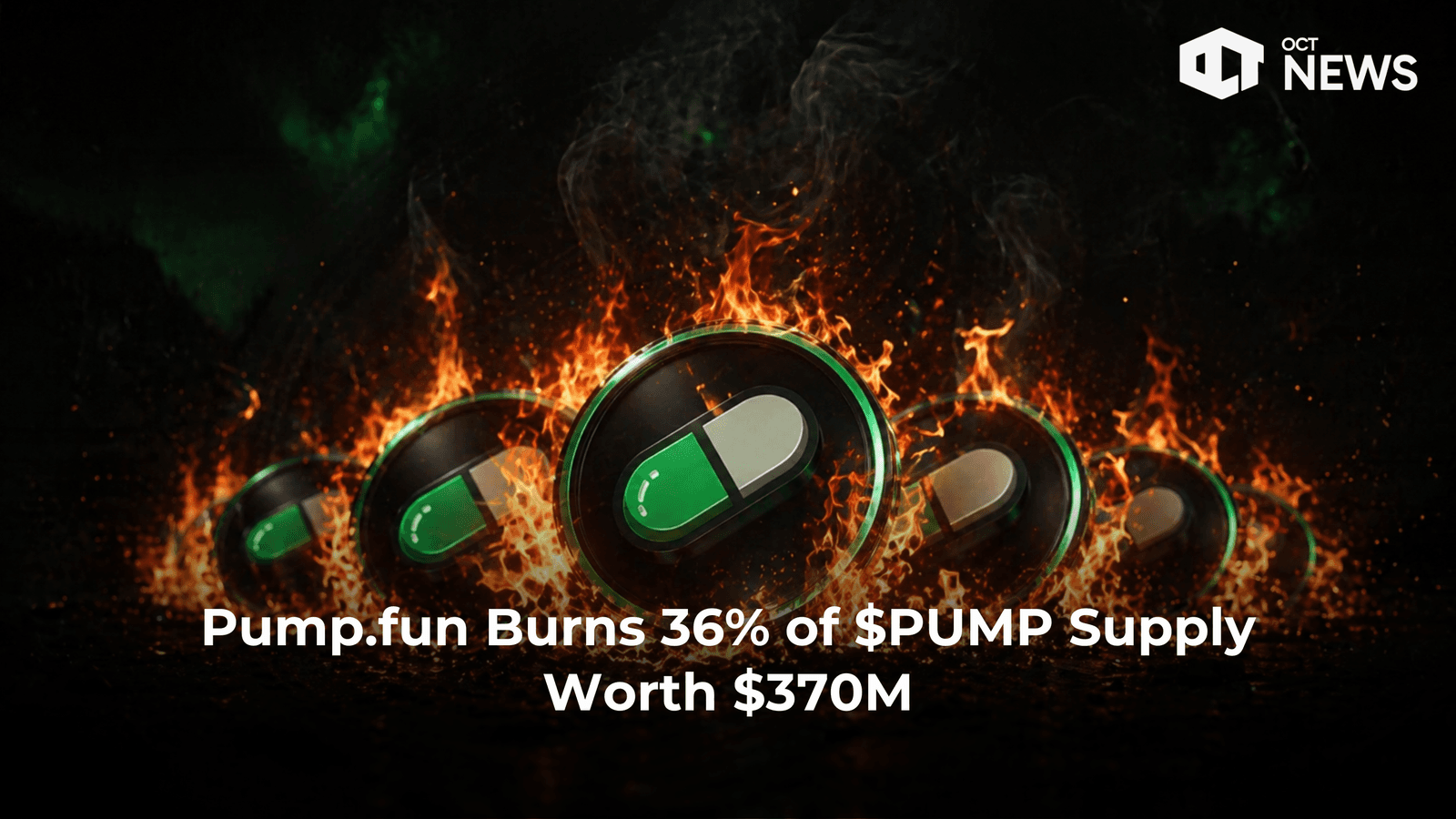 Pump.fun Burns 36% of $PUMP Supply Worth $370M