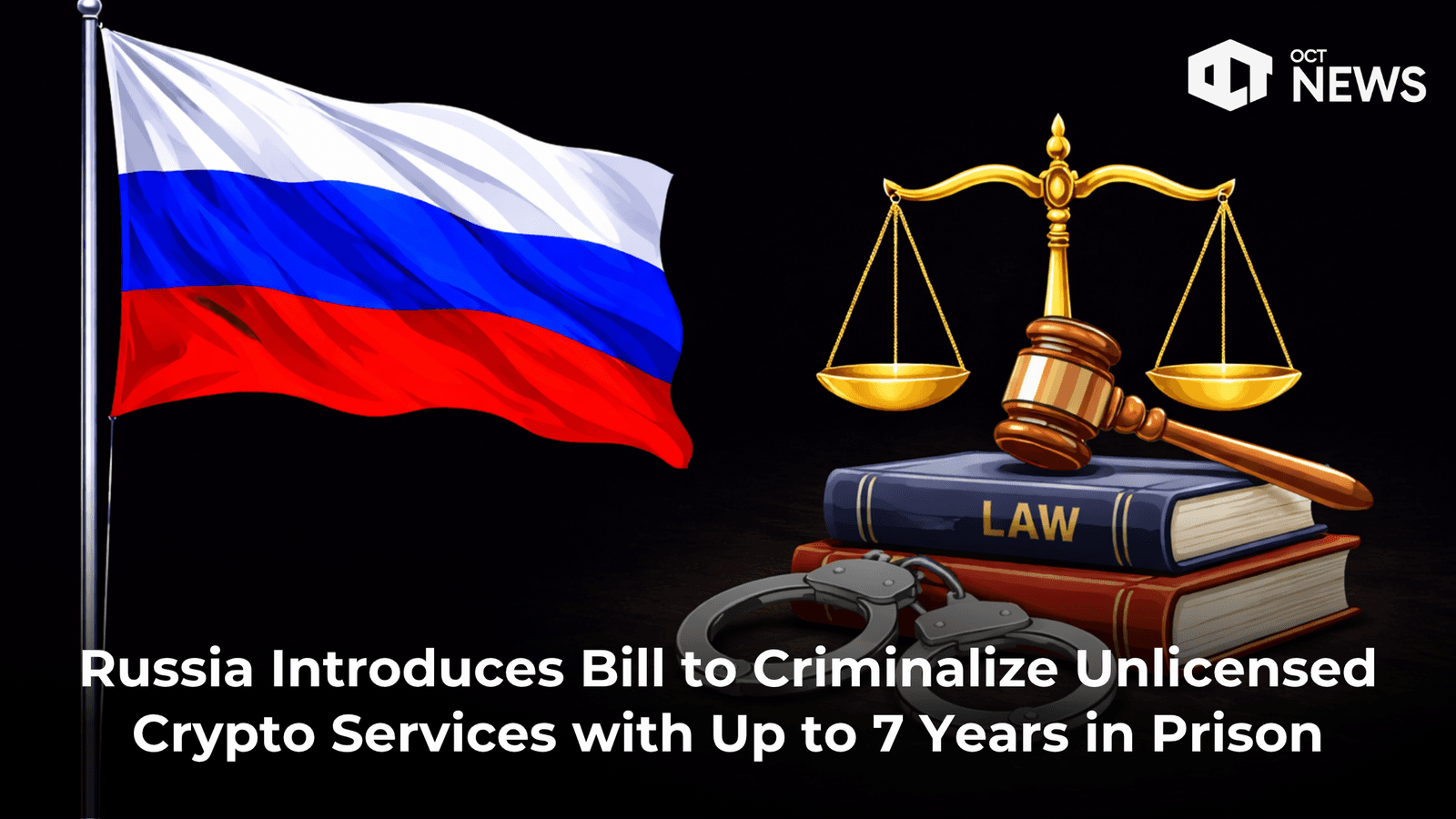 Russia Introduces Bill to Criminalize Unlicensed Crypto Services with Up to 7 Years in Prison image