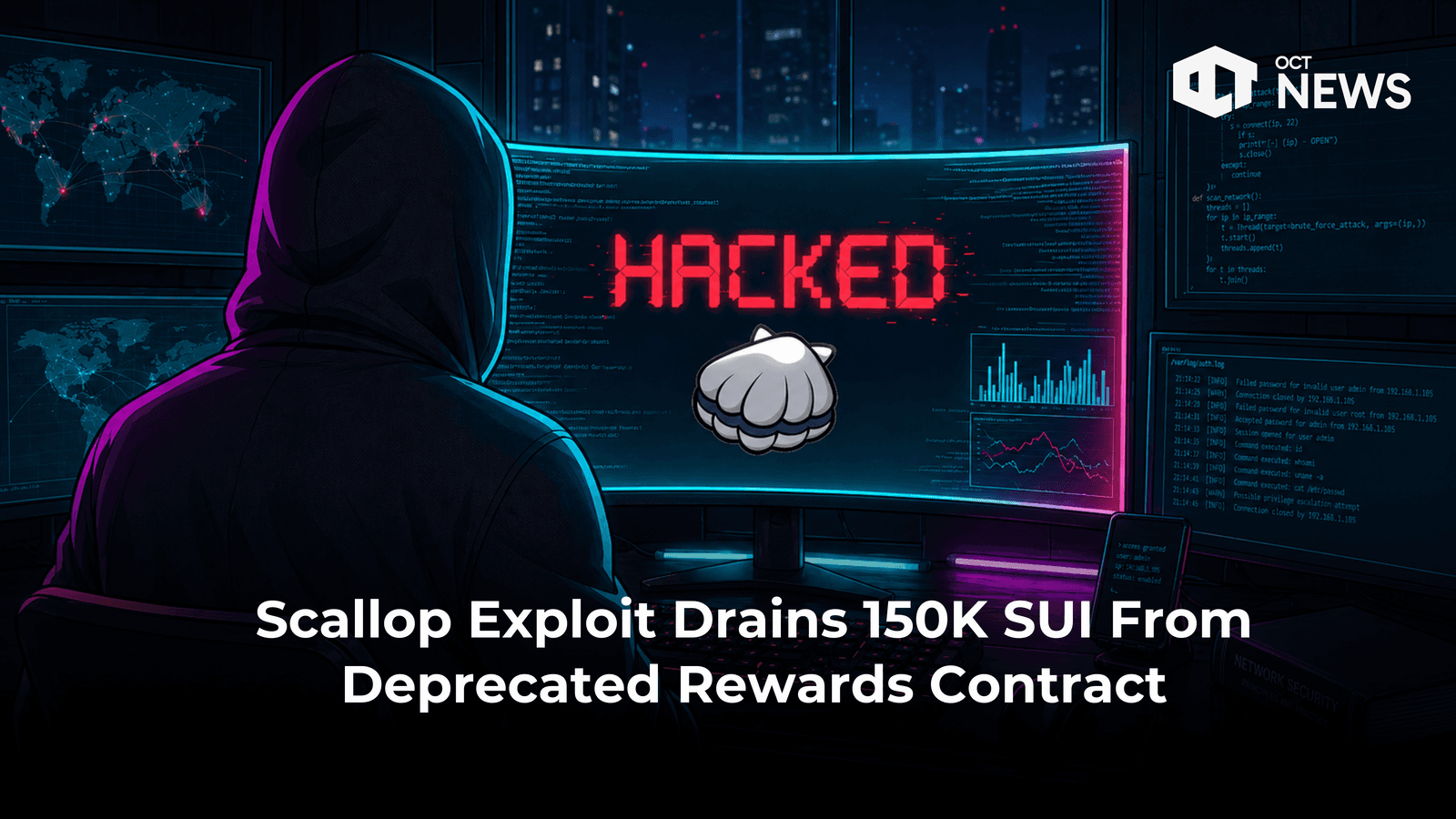 Scallop Exploit Drains 150K SUI From Deprecated Rewards Contract