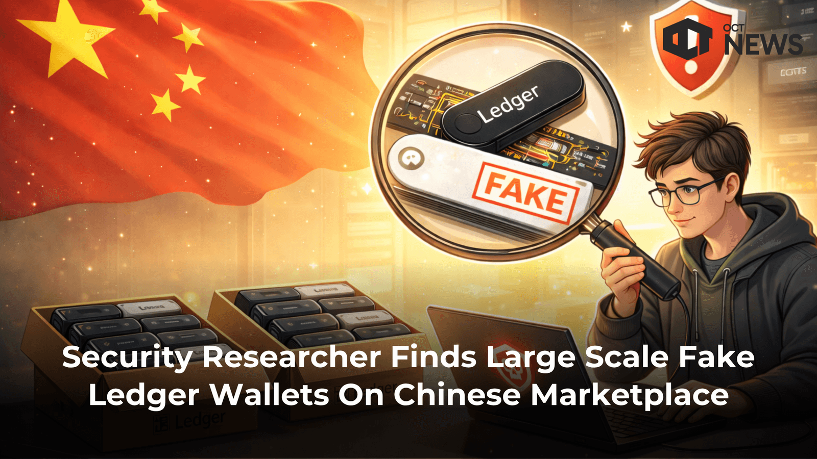 Security researcher finds large-scale fake Ledger wallets on Chinese marketplaces image