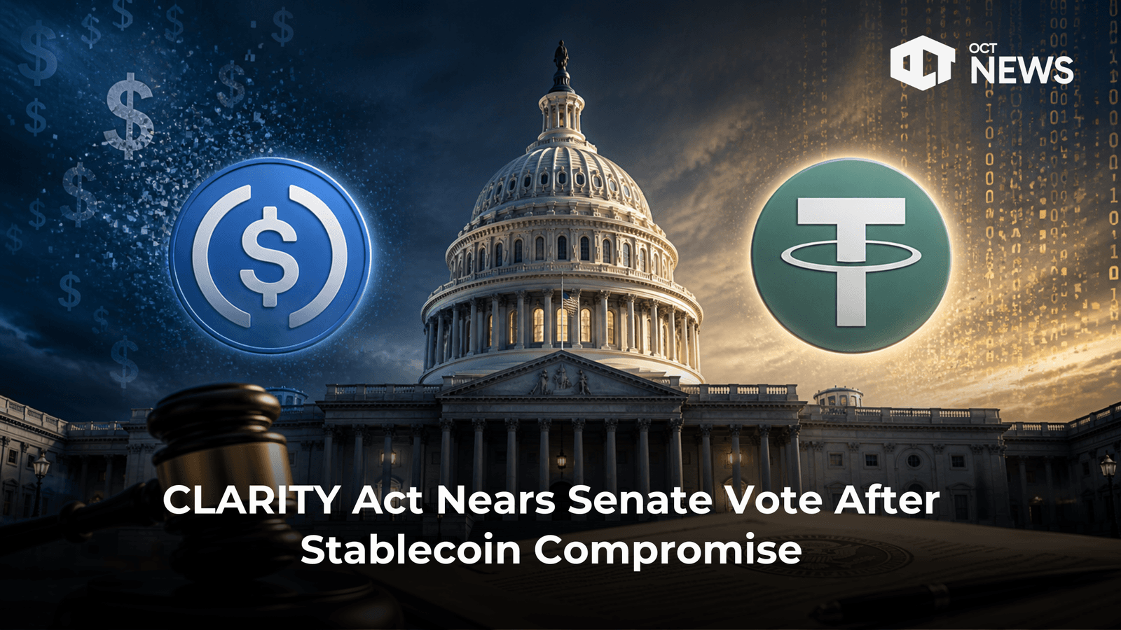 CLARITY Act Nears Senate Vote After Stablecoin Compromise