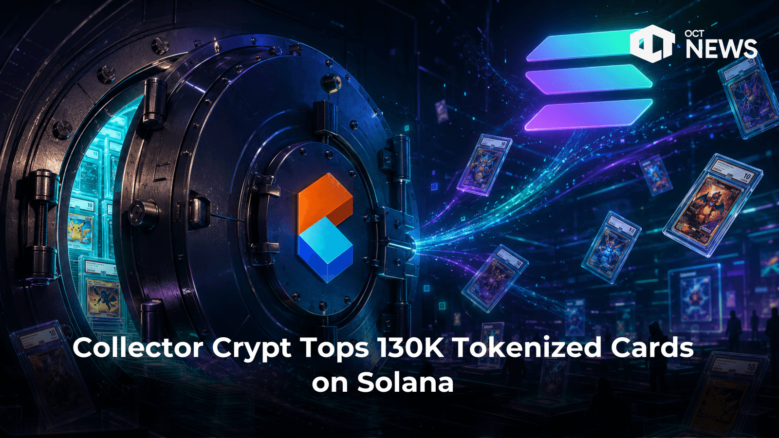 Collector Crypt Tops 130K Tokenized Cards on Solana