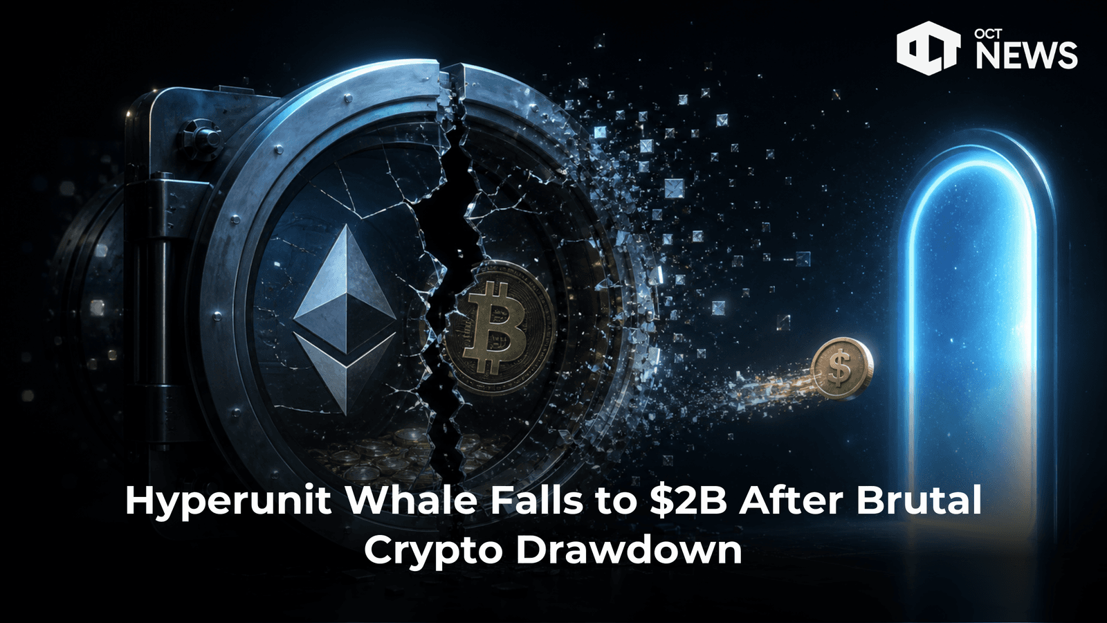 Hyperunit Whale Falls From to $2B After Brutal Crypto Drawdown