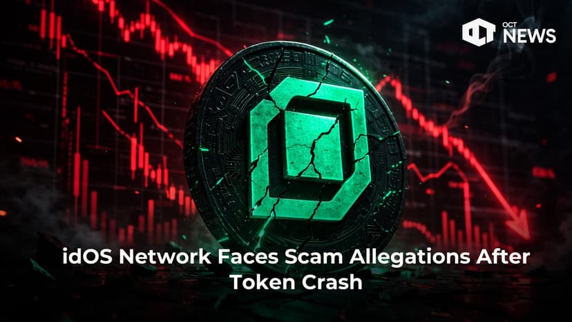 idOS Network Faces Scam Allegations After 76% Token Crash | Our Crypto Talk