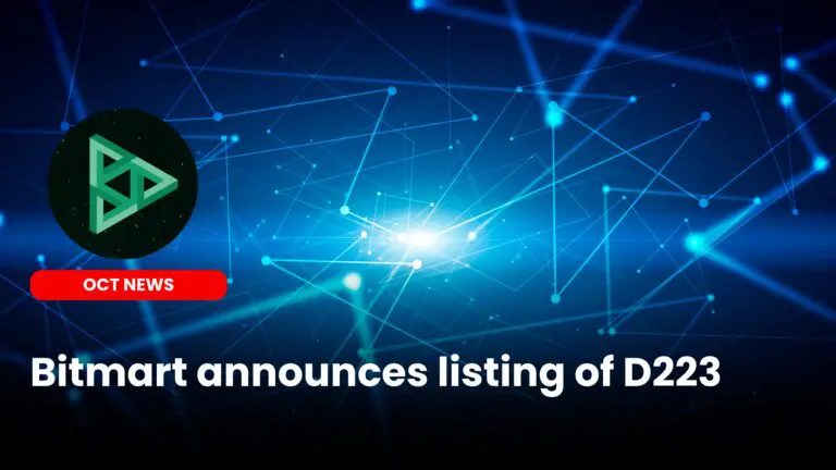 Bitmart D223 listing
