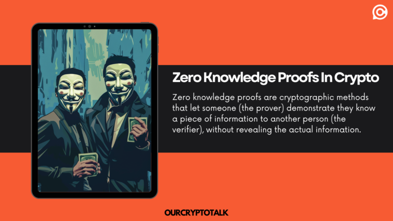 Zero Knowledge Proofs