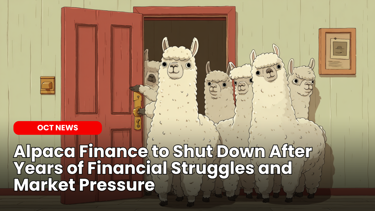 Our Crypto Talk | Alpaca Finance to Shut Down After Years of Financial  Struggles and Market Pressure