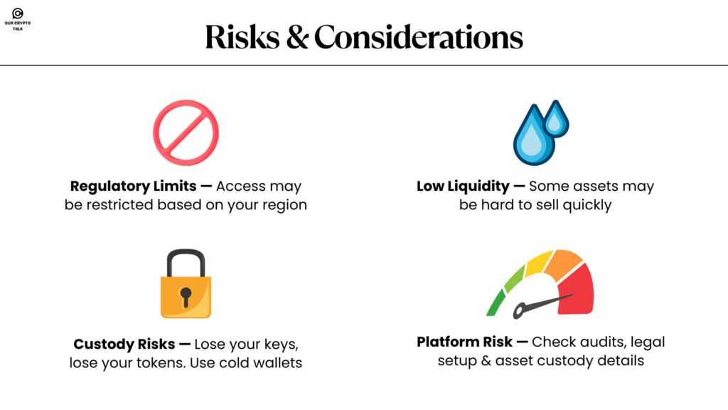 RWA Investing : Risks & Considerations