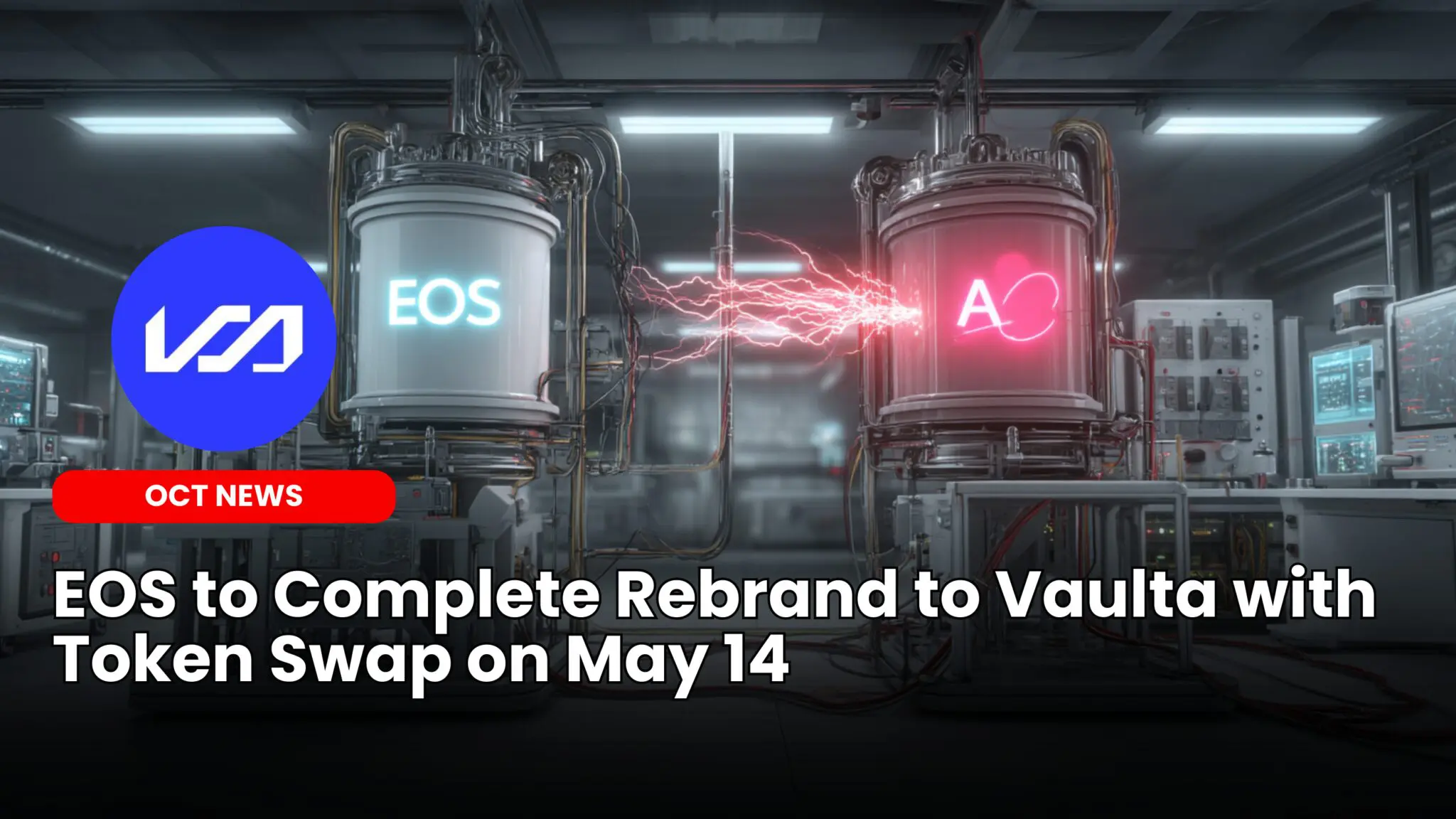 Our Crypto Talk | EOS to Complete Rebrand to Vaulta with Token Swap on May  14
