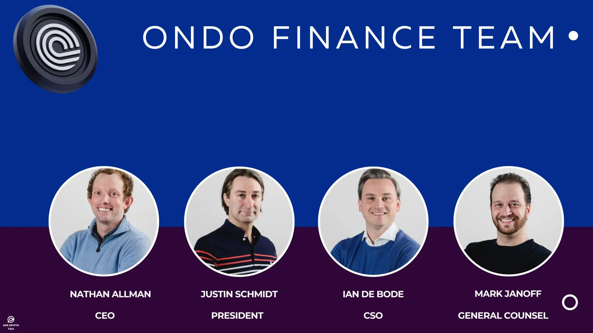 Ondo crypto team