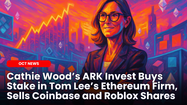 ARK Invest buys Bitmine Ethereum stake